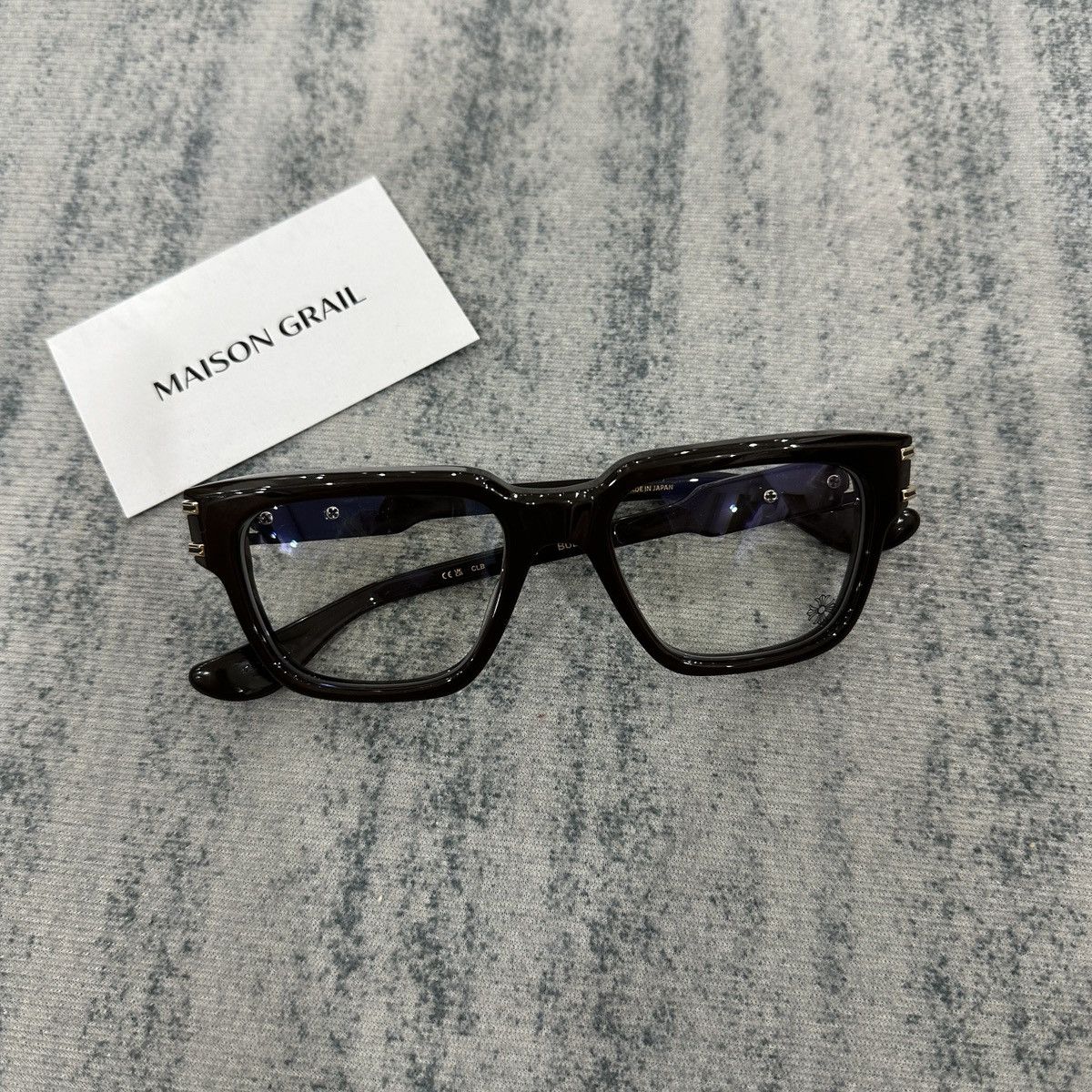 Chrome Hearts CHROME HEARTS BULGE CLASSIC BROWN EYEGLASSES Size ONE SIZE - 3 Thumbnail