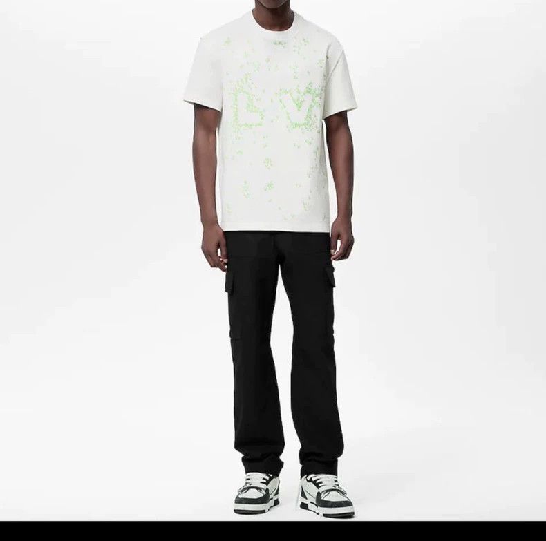 Louis Vuitton Louis Vuitton Spread White Paper Crane Full Print Embroide Size US M / EU 48-50 / 2 - 1 Thumbnail