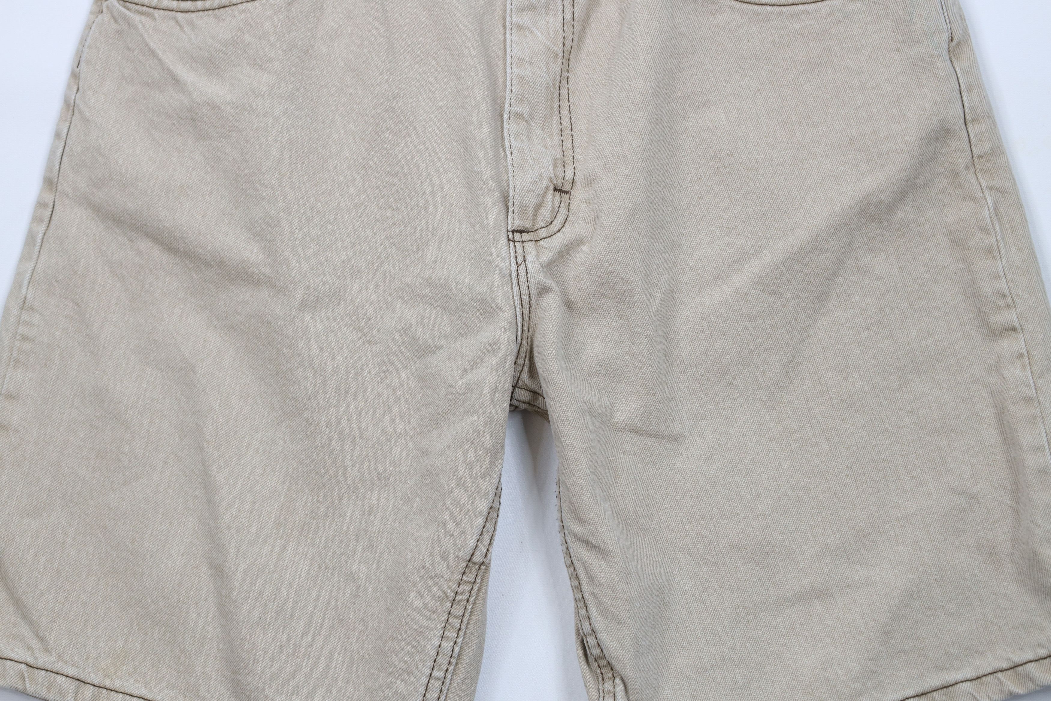 Lee × Vintage Vintage 90s Lee Above Knee Denim Jean Shorts Jorts Cotton Size US 34 / EU 50 - 3 Thumbnail