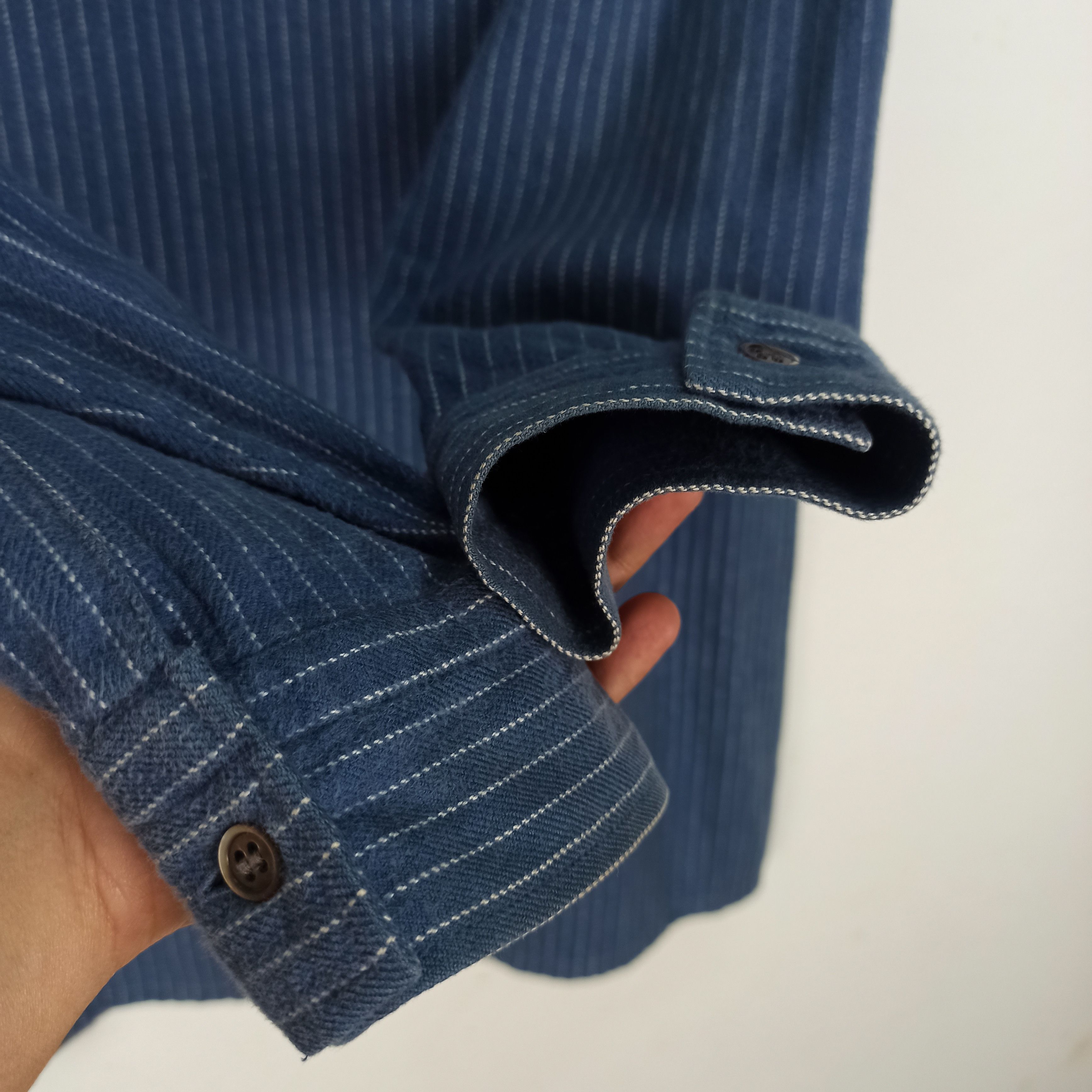 Y's for Men Vintage Ys for Men Stripe Full Sleeve Size US L / EU 52-54 / 3 - 4 Thumbnail
