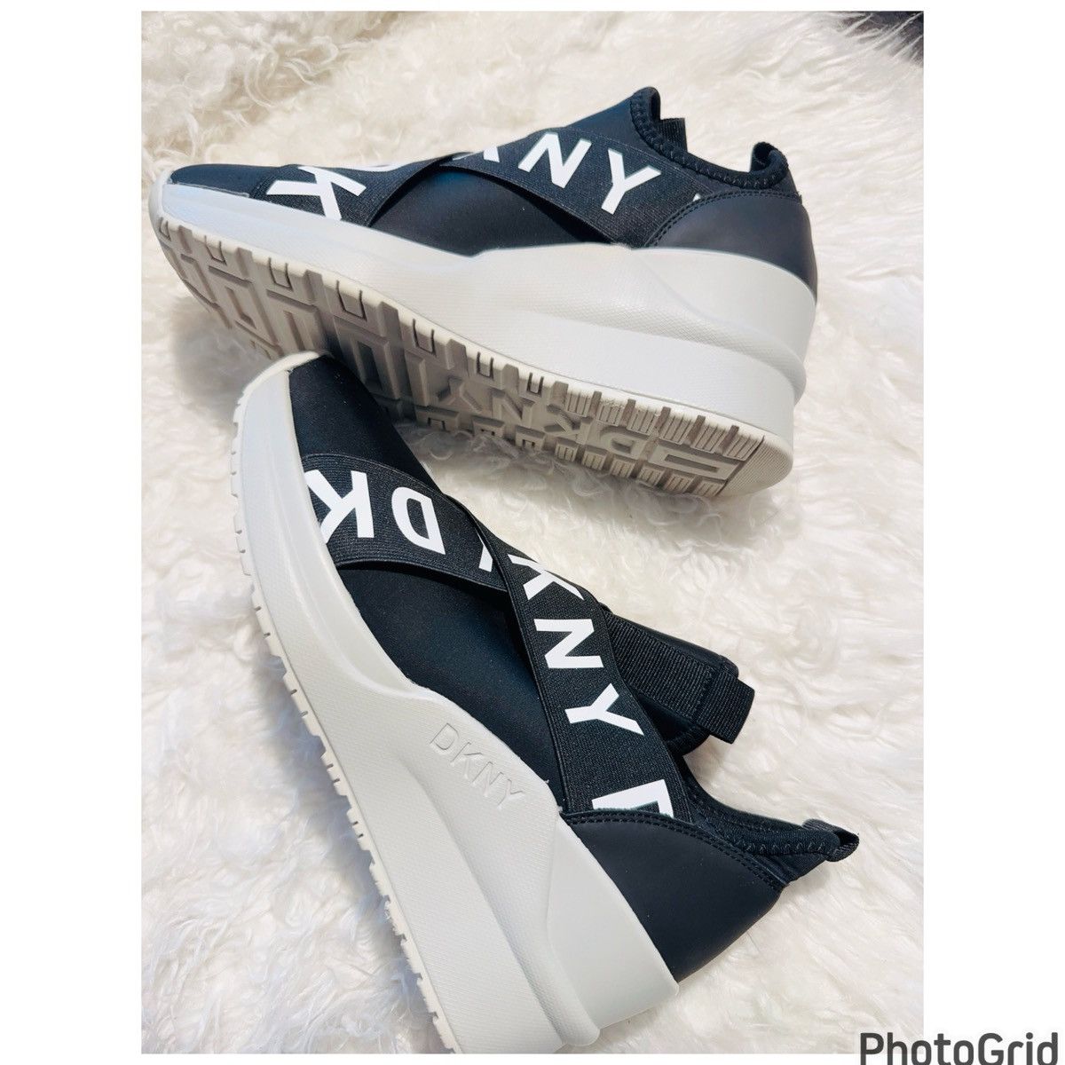 DKNY DKNY Leya Wedge Sneakers Size US 7.5 / IT 37.5 - 4 Thumbnail