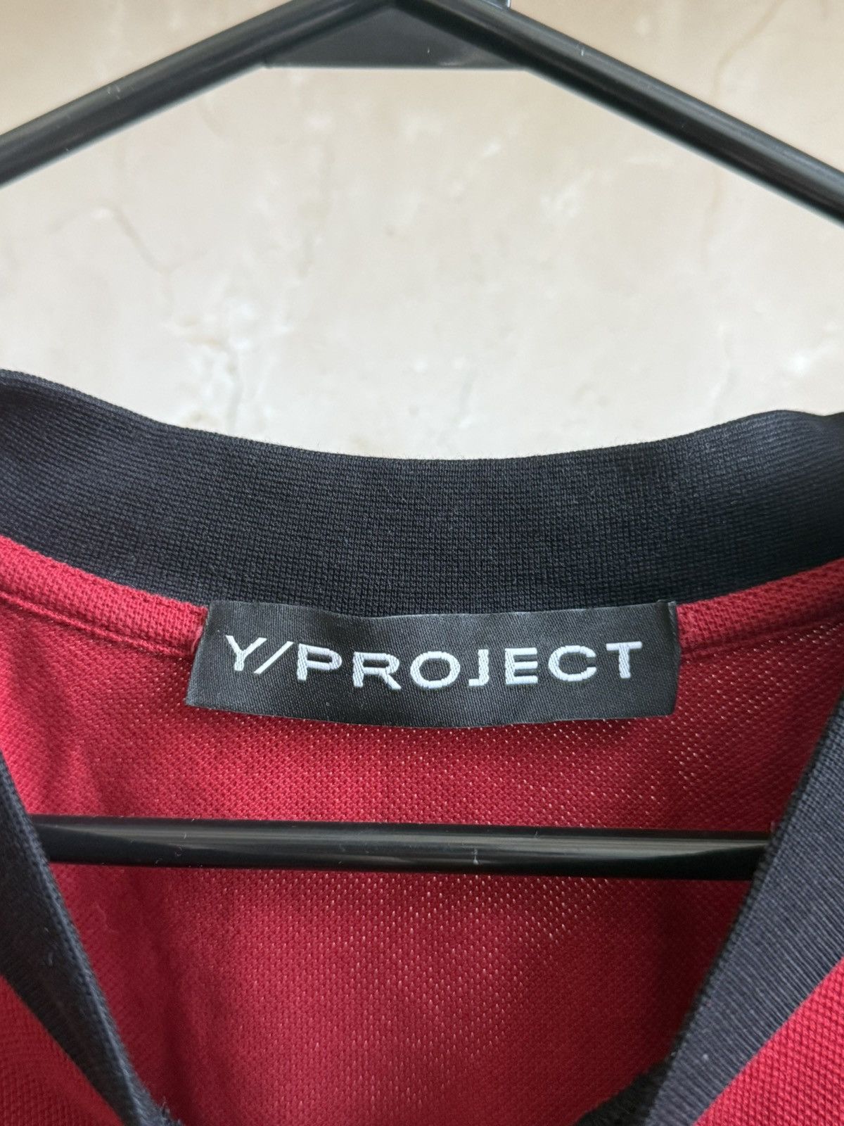 Y/Project Y/PROJECT Red Double Layer T-Shirt Size US S / EU 44-46 / 1 - 5 Thumbnail