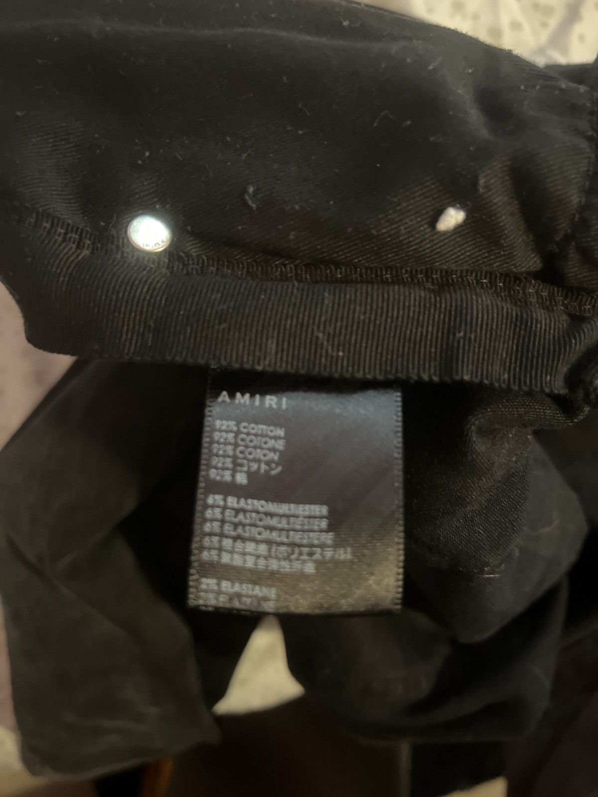 Amiri Black Skinny Jeans Size US 38 / EU 54 - 2 Thumbnail