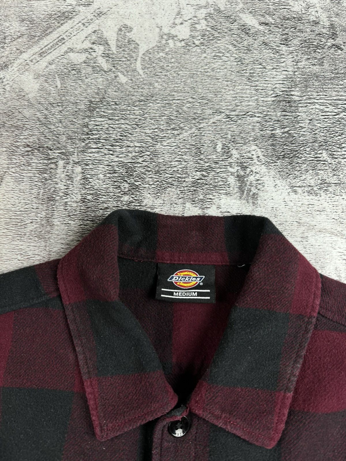 Dickies Dickies 90S Flannel Workwear Checked Longsleeve Basic Shirt Size US M / EU 48-50 / 2 - 9 Thumbnail