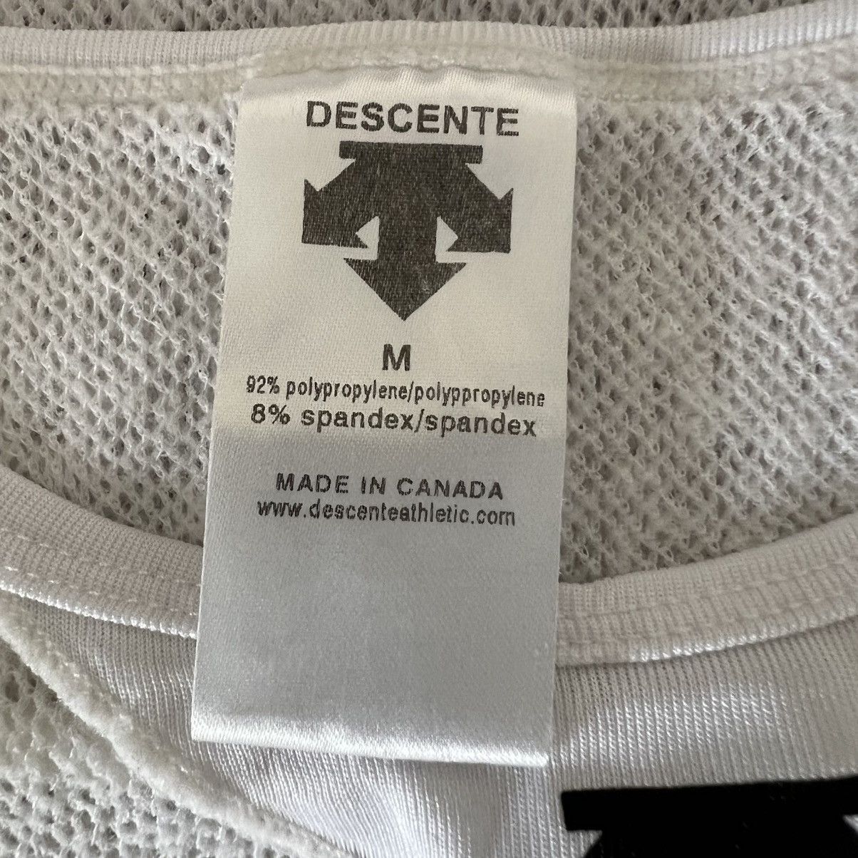 Descente Descente White Sleeveless Tank Top/Sweater Made in Canada Size M / US 6-8 / IT 42-44 - 9 Thumbnail