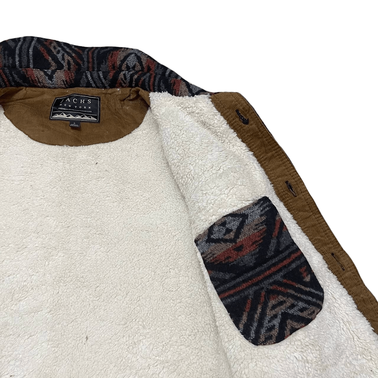 JACHS NY Jachs New York Native Navajo Sherpa Lined Jacket Size US L / EU 52-54 / 3 - 10 Thumbnail