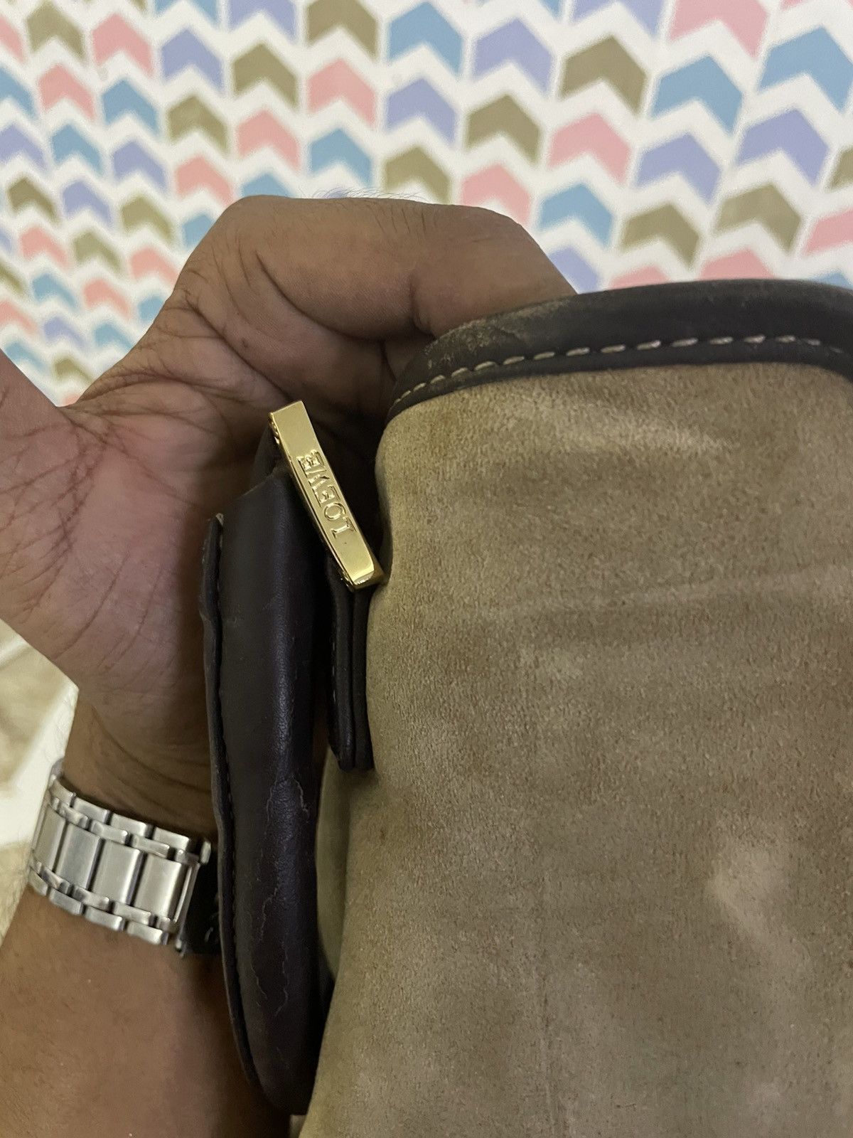 Loewe LOEWE Amozona Sude Leather Size ONE SIZE - 6 Thumbnail