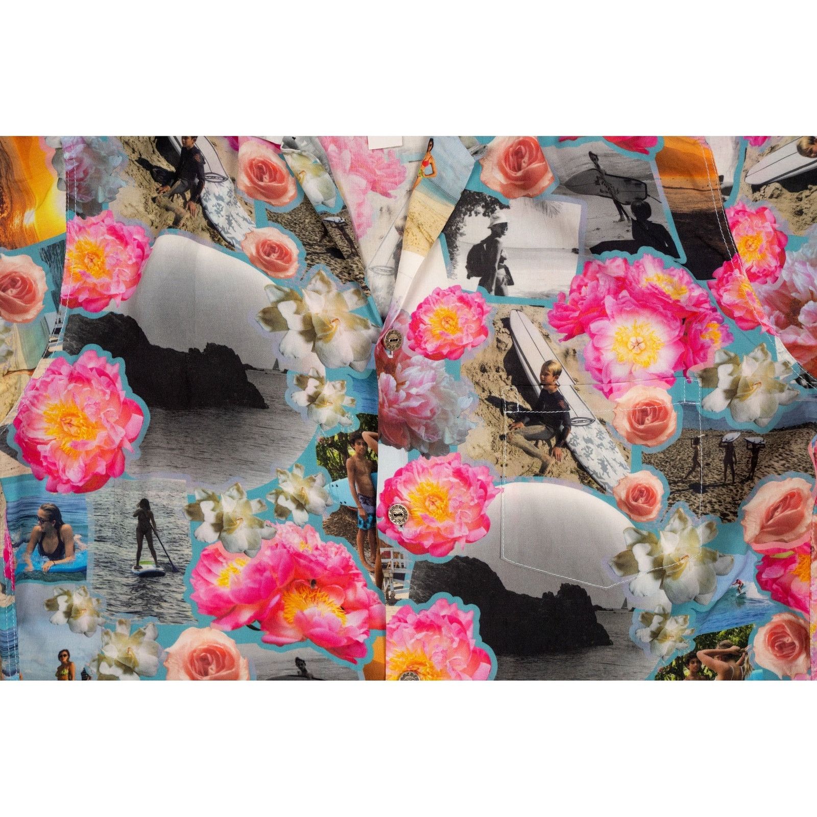 Chrome Hearts Hawaii Floral Silk Short Sleeve Shirt Size US M / EU 48-50 / 2 - 2 Thumbnail