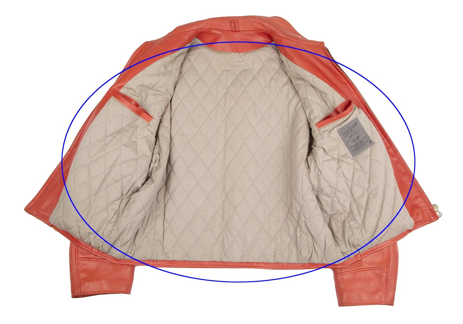 Yohji Yamamoto Yohji Yamamoto Mermaid Print Leather Jacket Size US M / EU 48-50 / 2 - 16 Thumbnail