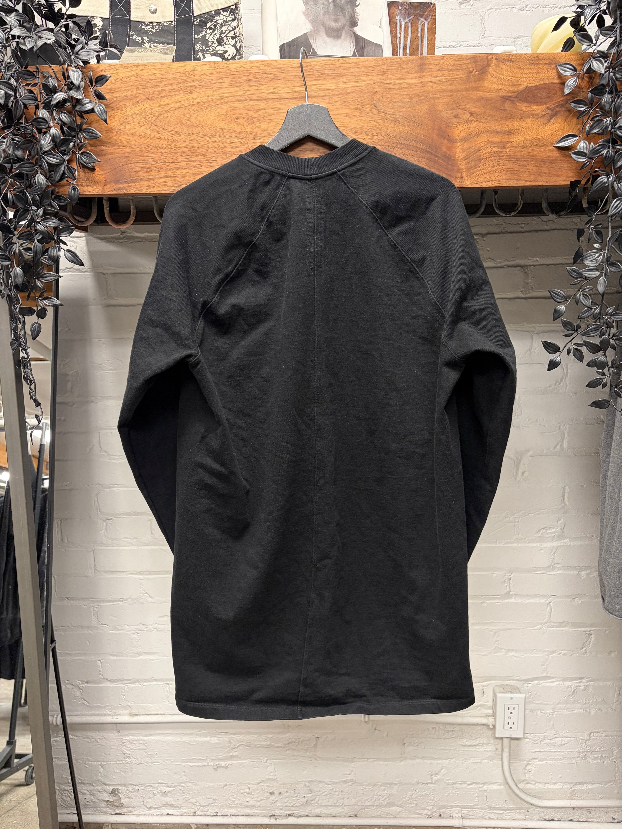 Rick Owens Rick Owens DRKSHDW Black ‘Jumbo’ Sweatshirt Size US S / EU 44-46 / 1 - 4 Thumbnail