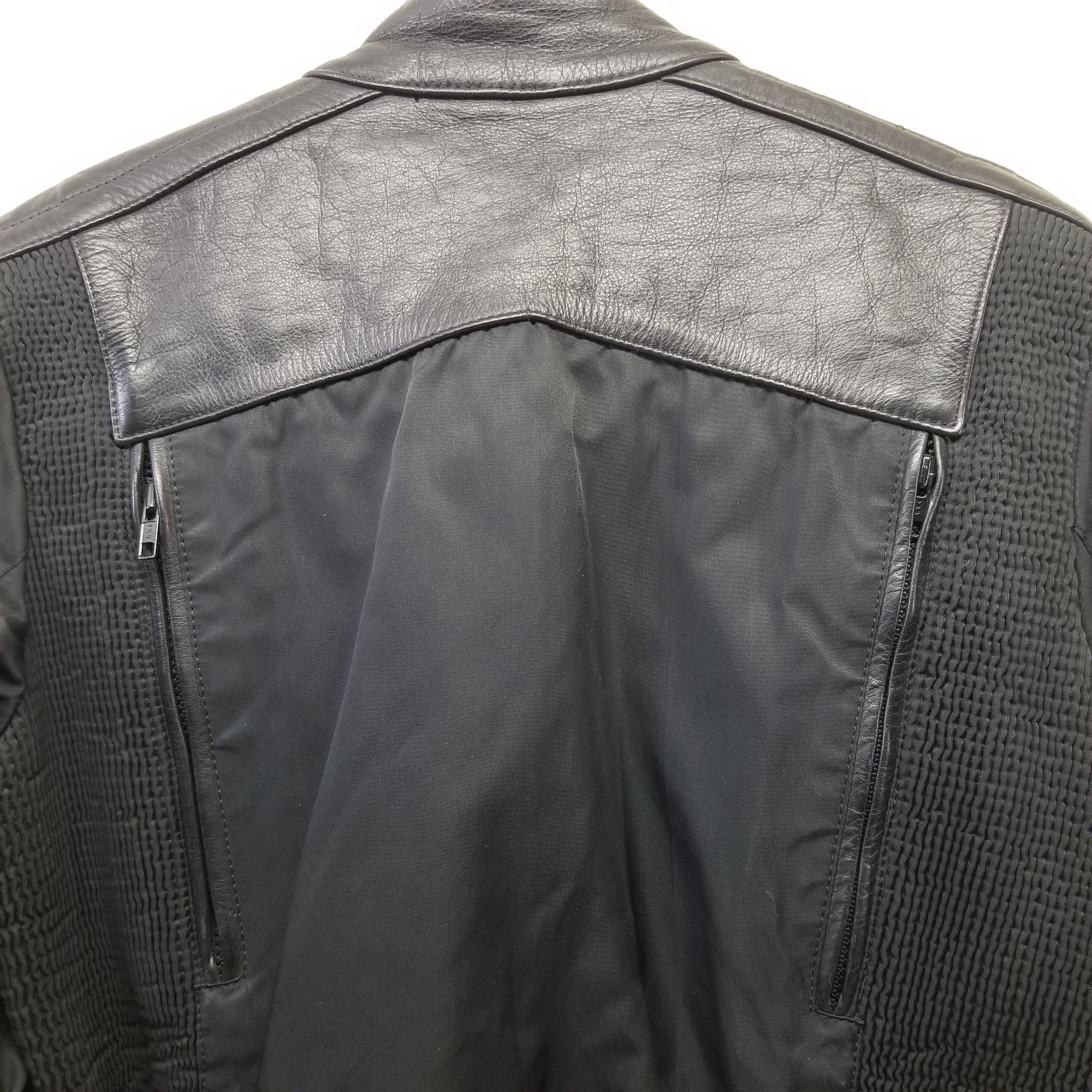 Hein Gericke Hein Gericke L Black Leather Motorcycle Jacket Moto Cafe Rac Size US L / EU 52-54 / 3 - 6 Thumbnail