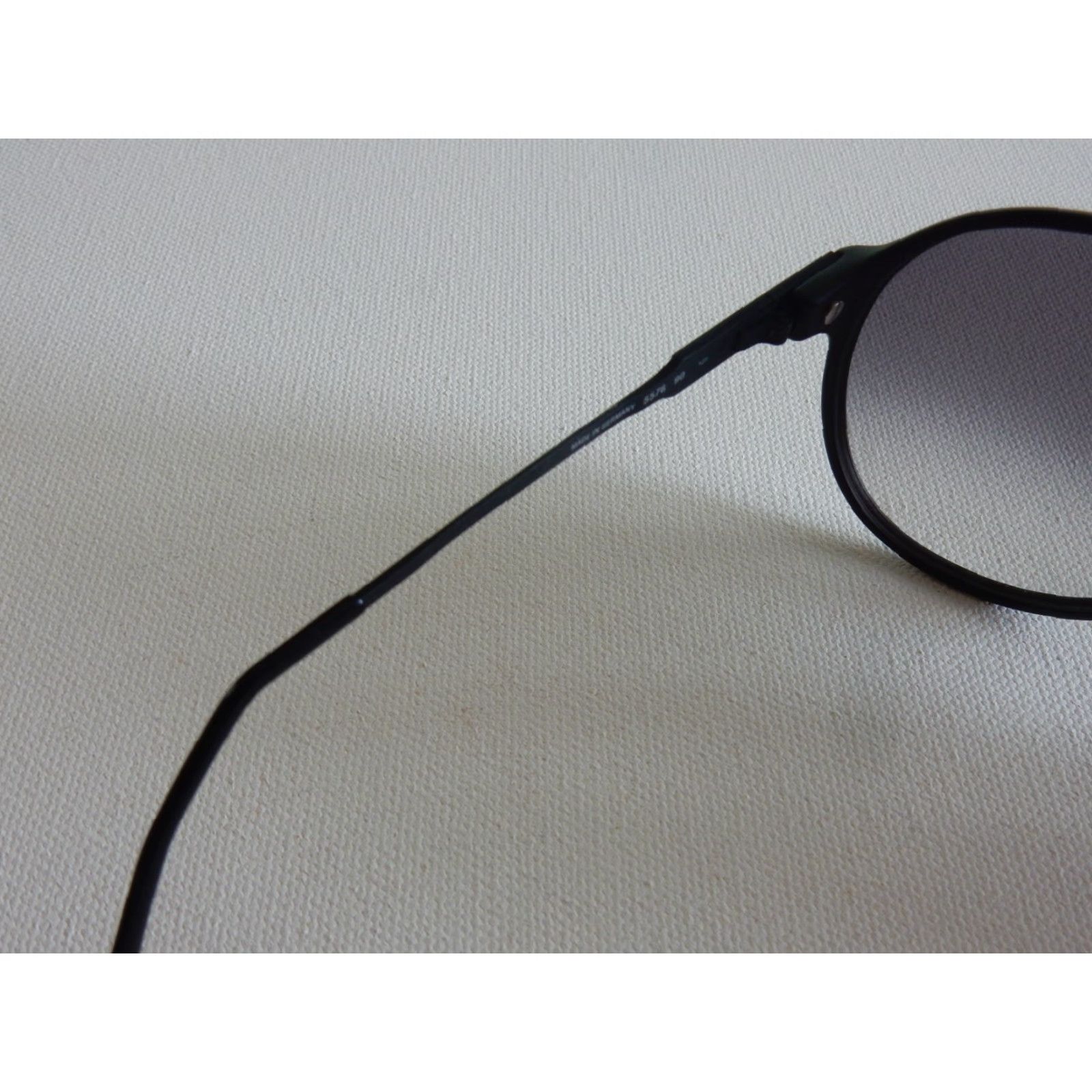 Carrera VINTAGE Carrera Men Sunglasses Aviator Made in Germany Black 90s Retro Size ONE SIZE - 5 Thumbnail