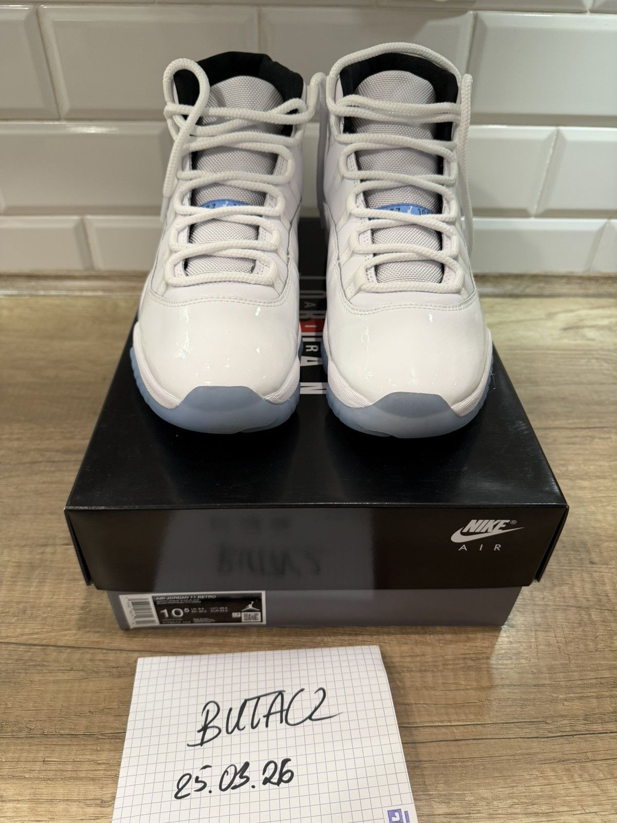 Jordan Brand Jordan 11 Legend Blue Size US 10.5 / EU 43-44 - 3 Thumbnail