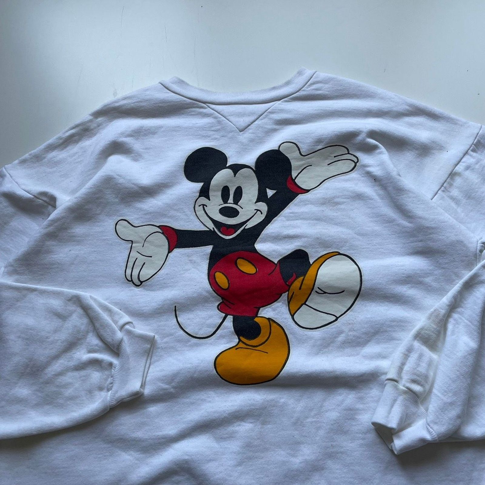 Disney Vintage 90s Mickey Mouse Disney Crewneck Sweatshirt Large Size US L / EU 52-54 / 3 - 2 Thumbnail