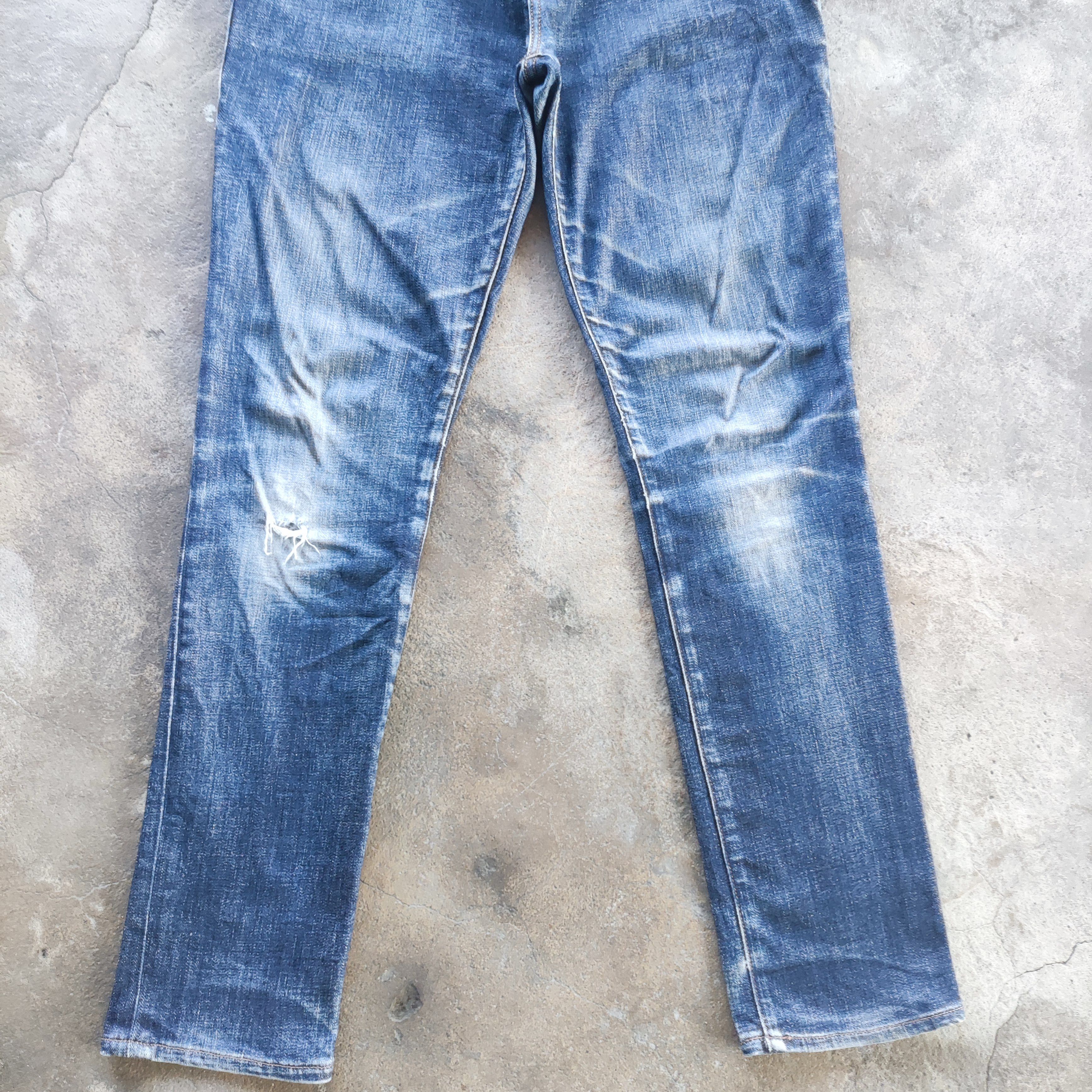 Gap Vintage GAP Brand Skinny Jeans Ripped Pants Size US 31 - 4 Thumbnail