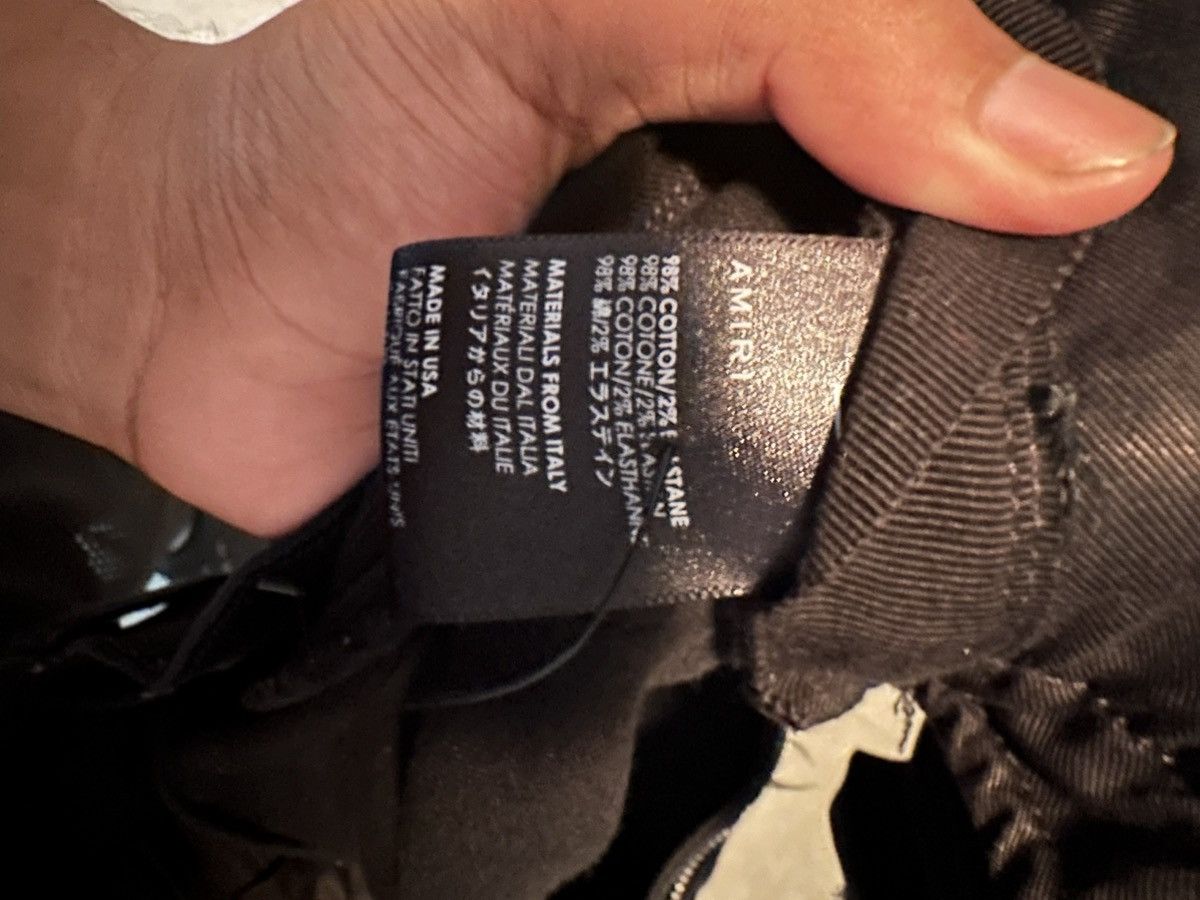 Amiri Black Amiri jeans Size US 30 / EU 46 - 3 Thumbnail