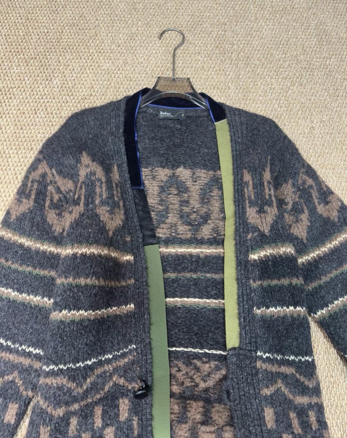 Kolor Kolor Knit Cardigan K23 Size US L / EU 52-54 / 3 - 3 Thumbnail