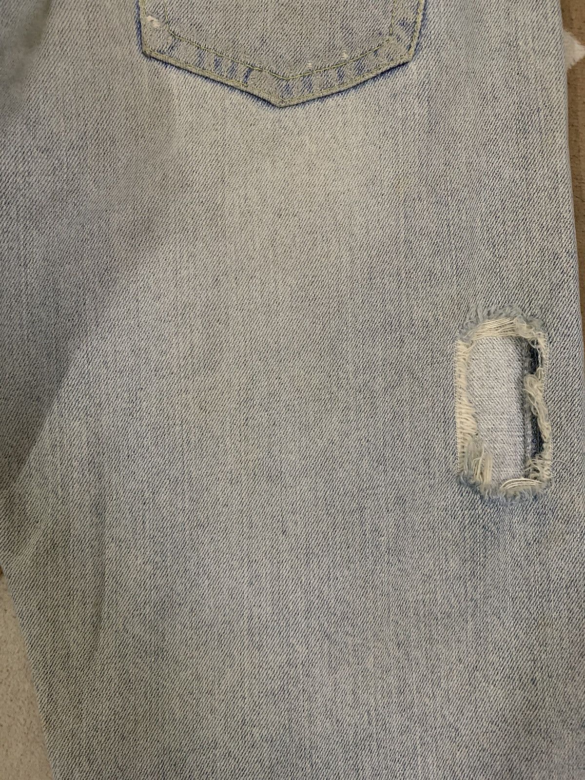 14th Addiction Vintage CocoLulu Mud Wash Baggy Distressed Grunge Jeans Size US 33 - 18 Thumbnail