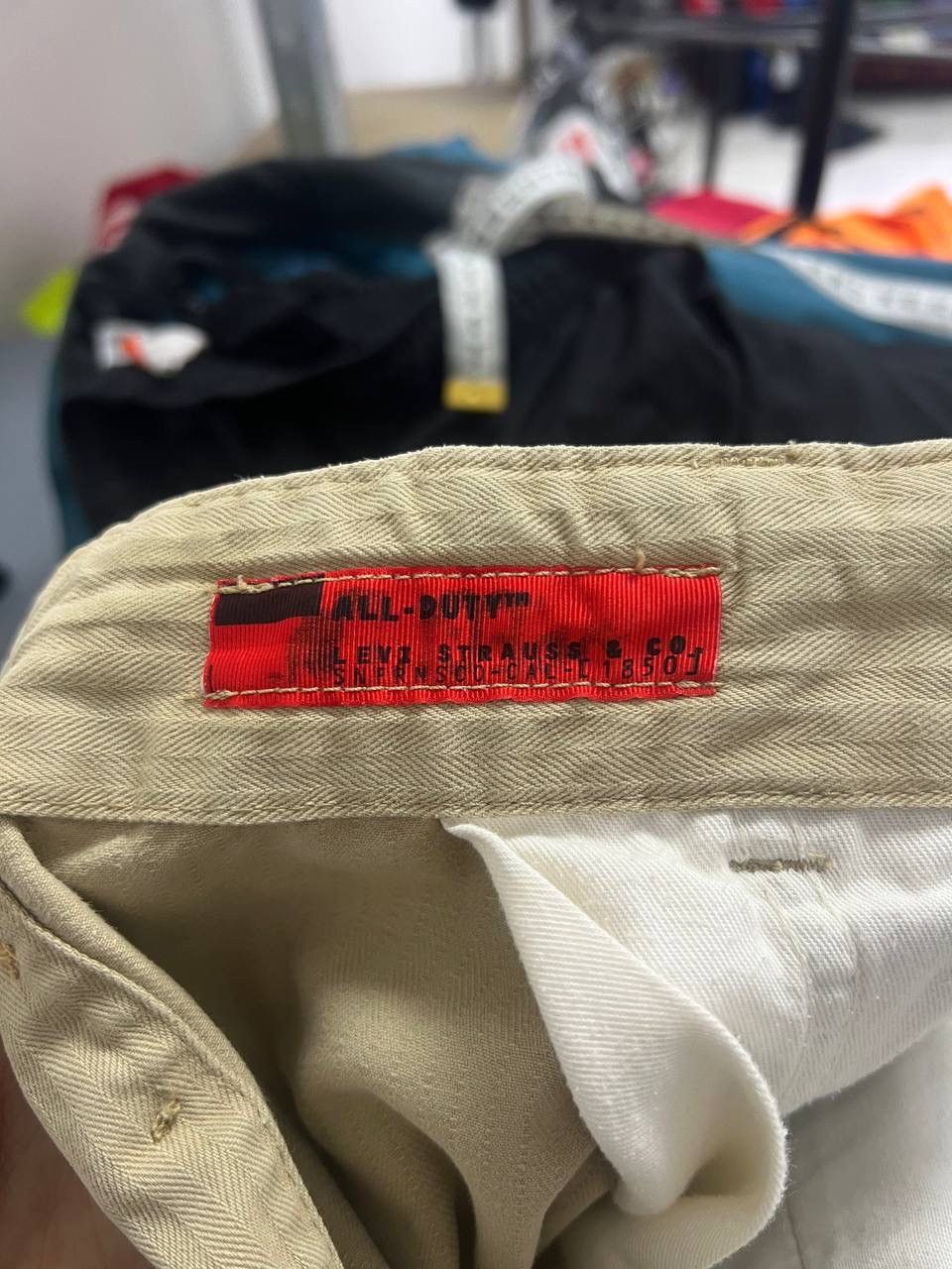 Levi's Vintage 90's Levi Strauss & Co Cargo Levi's All-Duty M Size US 32 / EU 48 - 19 Thumbnail