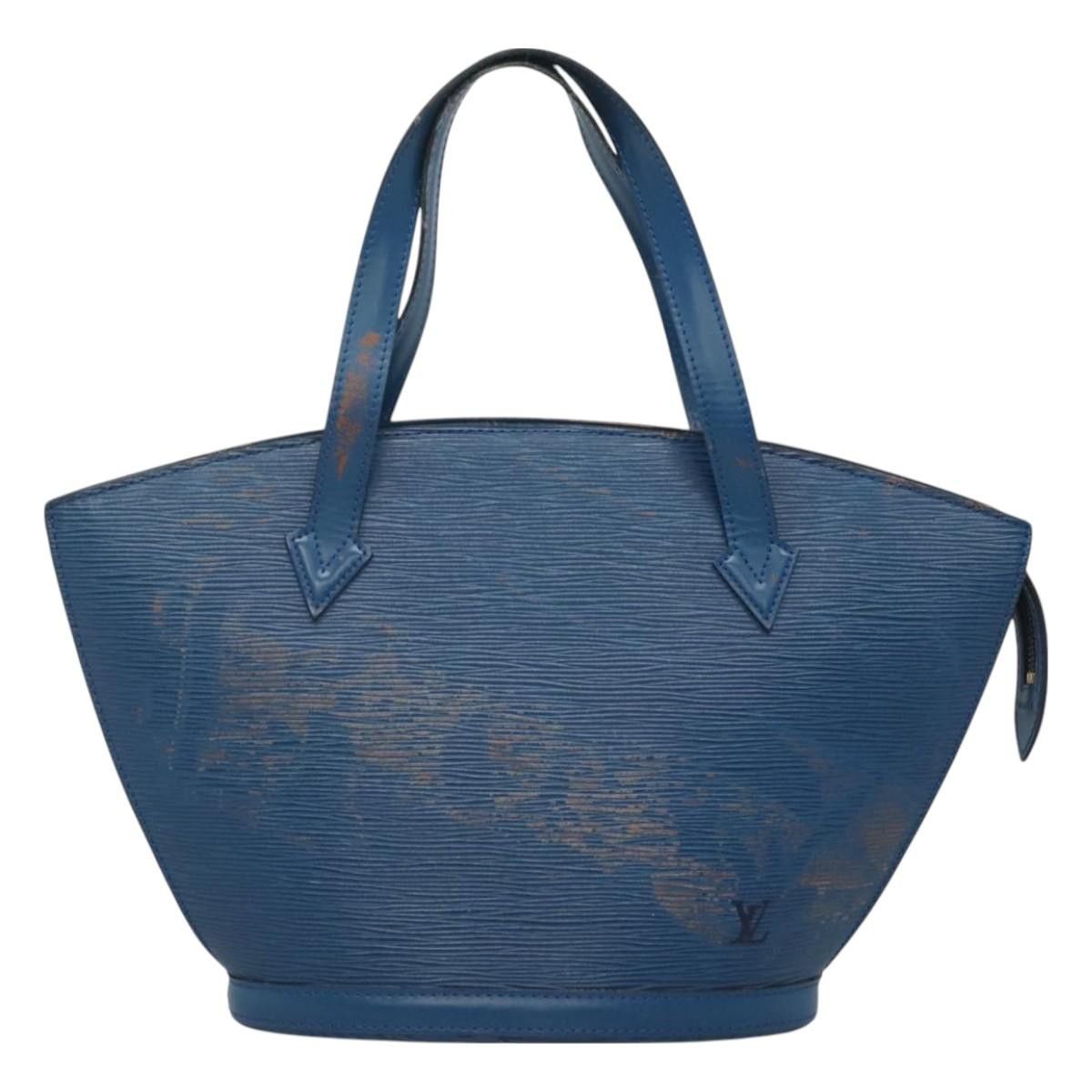 Louis Vuitton LOUIS VUITTON Epi Saint Jacques Shoulder Bag Blue M52275 Size ONE SIZE - 2 Thumbnail