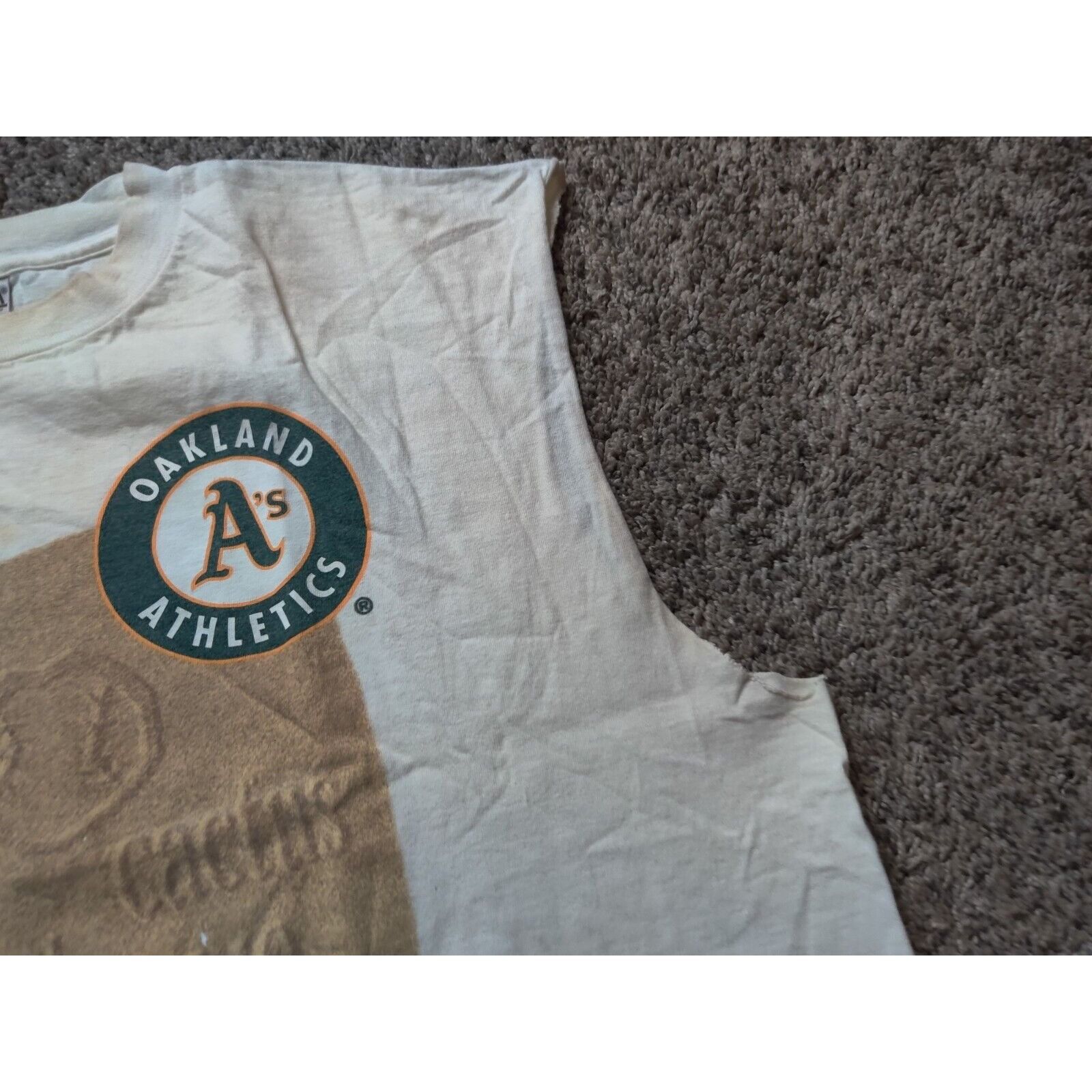 MLB VINTAGE Oakland Athletics Shirt Adult Mens Cactus League Size US XL / EU 56 / 4 - 16 Thumbnail