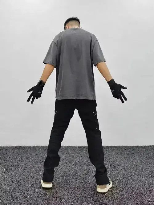 Designer × Japanese Brand × Vintage zipper punk cargo utility pants Size US 32 / EU 48 - 4 Thumbnail