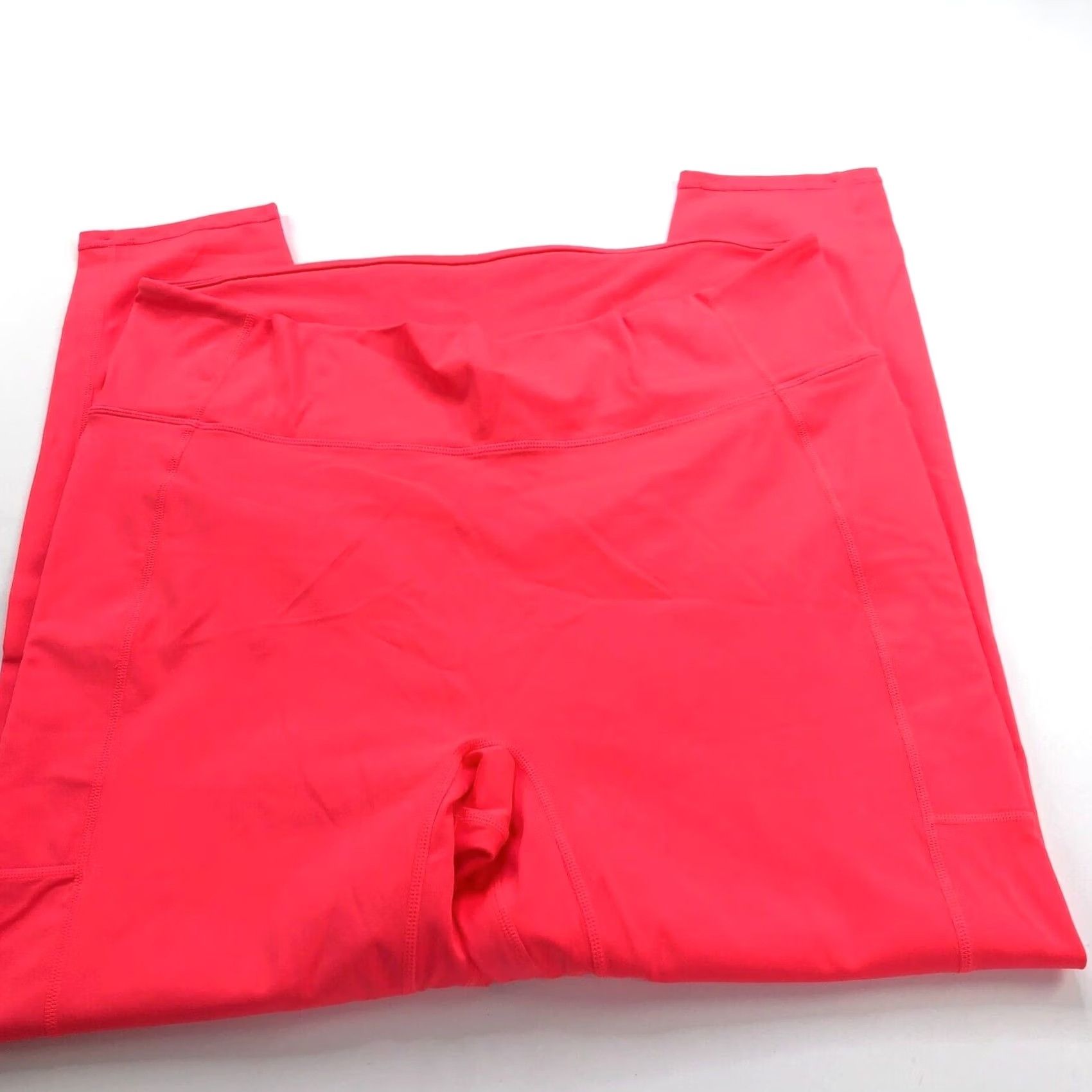 Fabletics VINTAGE Fabletics High Waisted Motion365 NO TAG Legging Pants 2XL Womens Orange Athleisure Pants Size 40" / US 18 - 3 Thumbnail