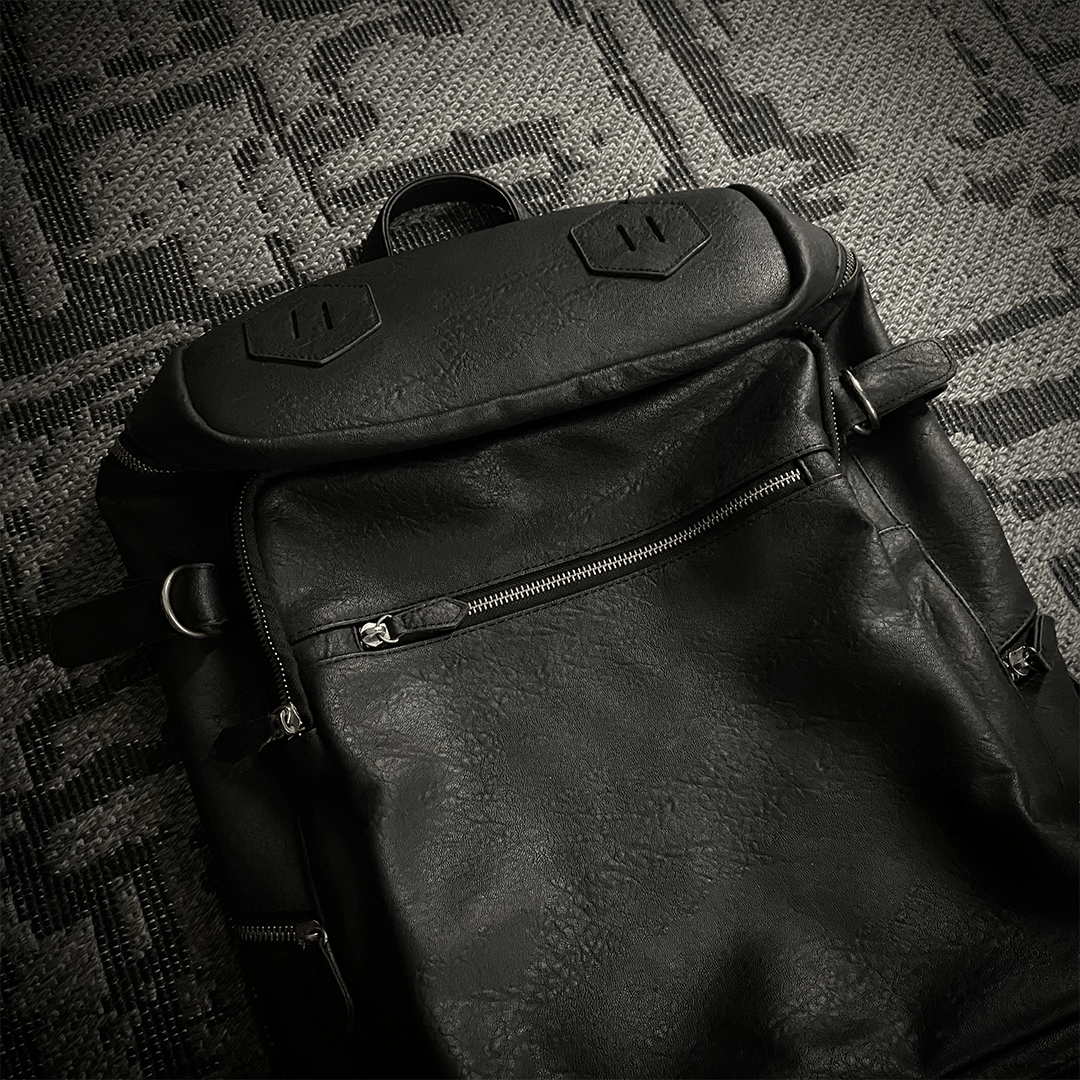 In The Attic Leather Backpack