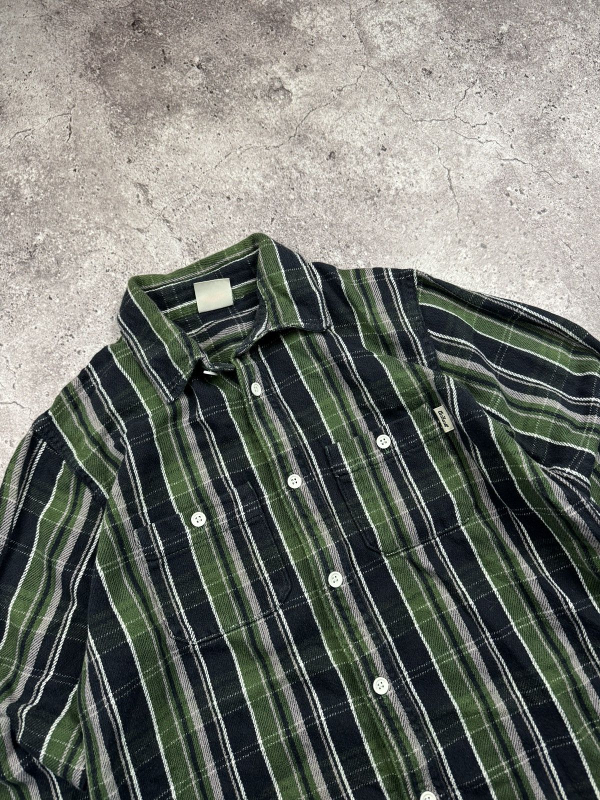Carhartt Vintage Carhartt Flannel Striped Button Ups Shirt Y2K Size US S / EU 44-46 / 1 - 2 Thumbnail
