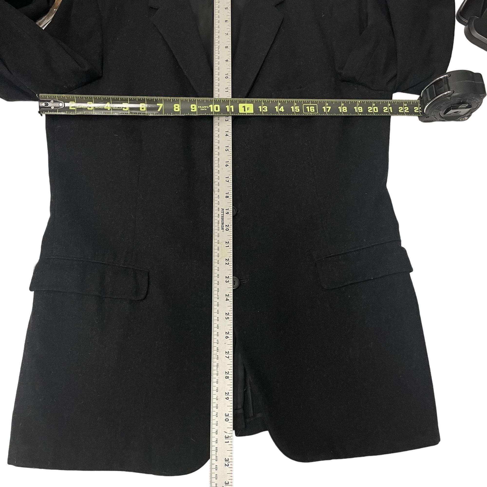 Other Vtg BESPOKE BLACK Sport Coat ROCKABILLY Jacket Size 40R - 6 Thumbnail