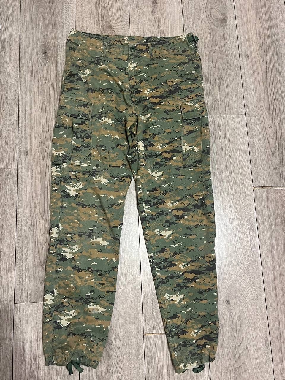 Vintage vintage military cargo pants NATO Size L Size US 35 - 2 Thumbnail