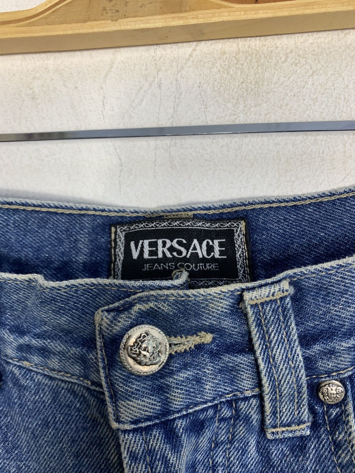 Versace Jeans Couture 90s Versace Jean Couture Relaxed Denim Jeans Size 30" / US 8 / IT 44 - 6 Thumbnail