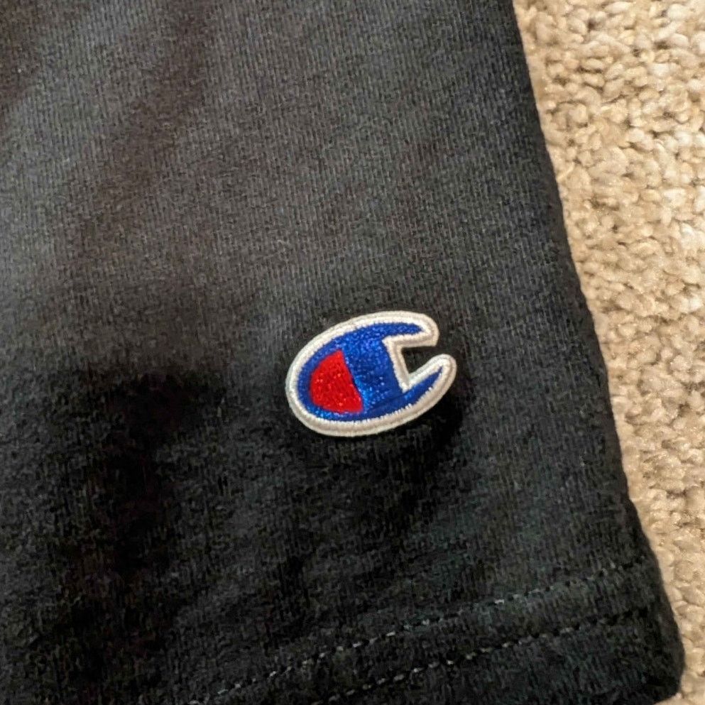 Champion Champion Shorts Mens XL Black Sweat EST 1919 Graphic Size US 34 / EU 50 - 6 Thumbnail
