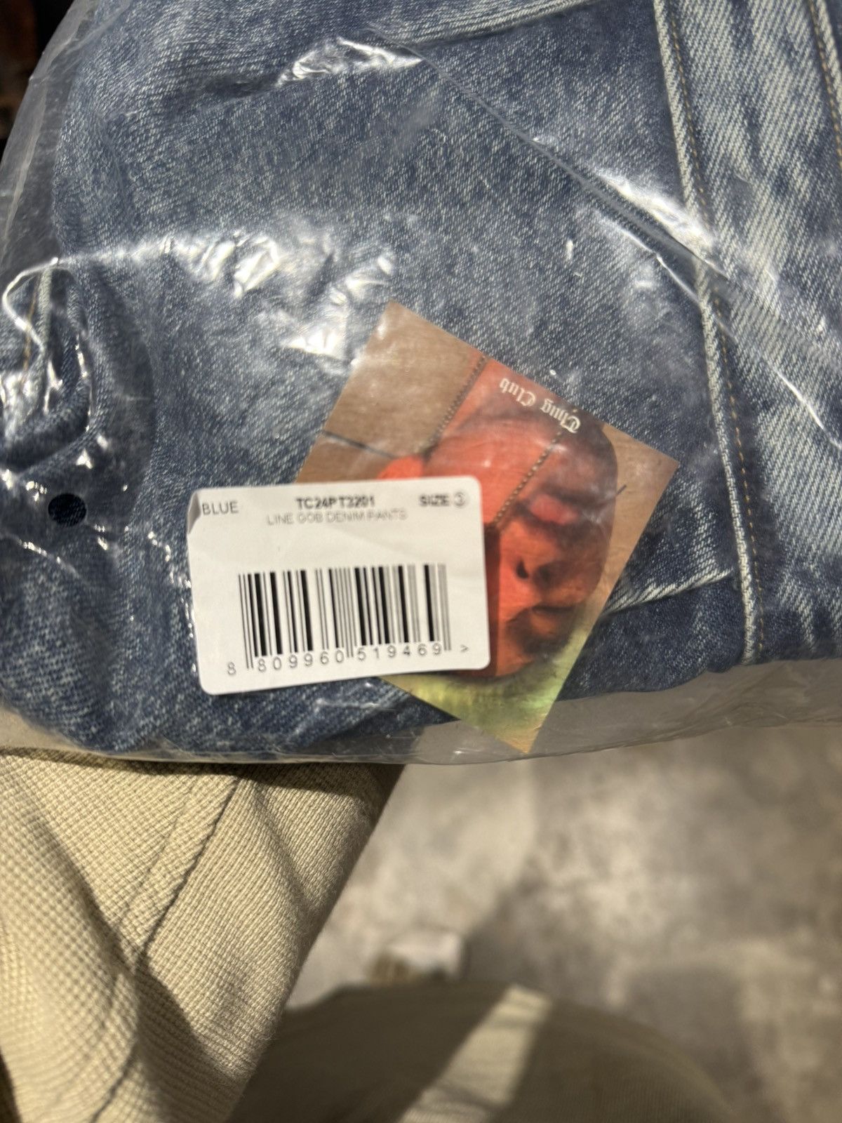Thug Club THUG CLUB 24AW LINE GOB DENIM PANTS Size 32W STC24PT3201 Size US 32 / EU 48 - 11 Thumbnail