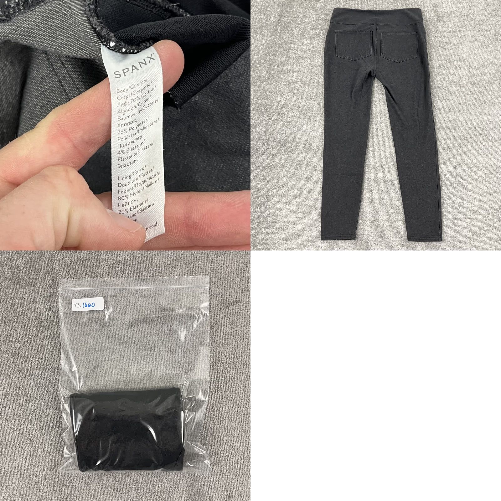 Spanx Spanx Pants Women Large Pull On Stretch Jean-ish Office 20146R Size 32" / US 10 / IT 46 - 8 Thumbnail