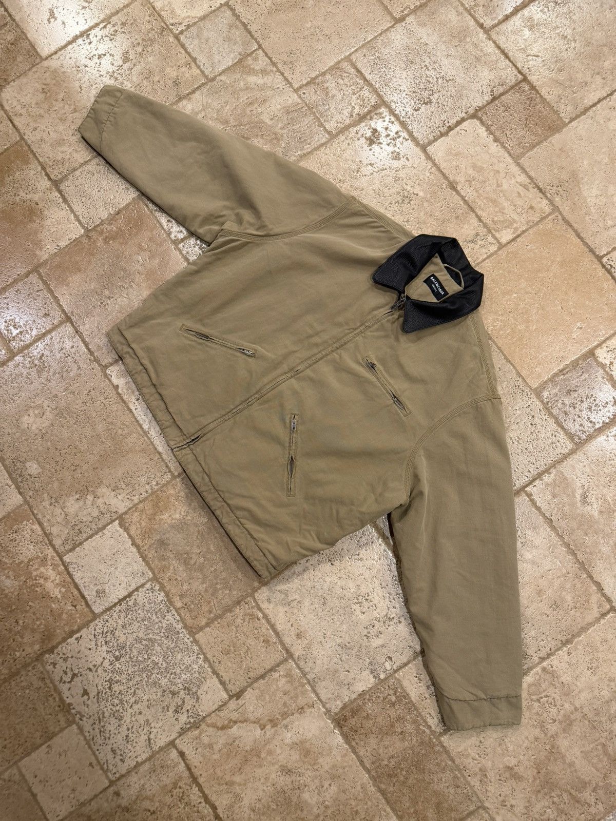 Balenciaga Balenciaga FW21 Demna Canvas Oversized Worker Jacket Size US S / EU 44-46 / 1 - 5 Thumbnail