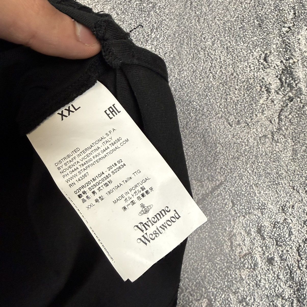 Vivienne Westwood Vivienne Westwood Orb Logo Luxury T-Shirt Blue Size XXL Size US XXL / EU 58 / 5 - 8 Thumbnail