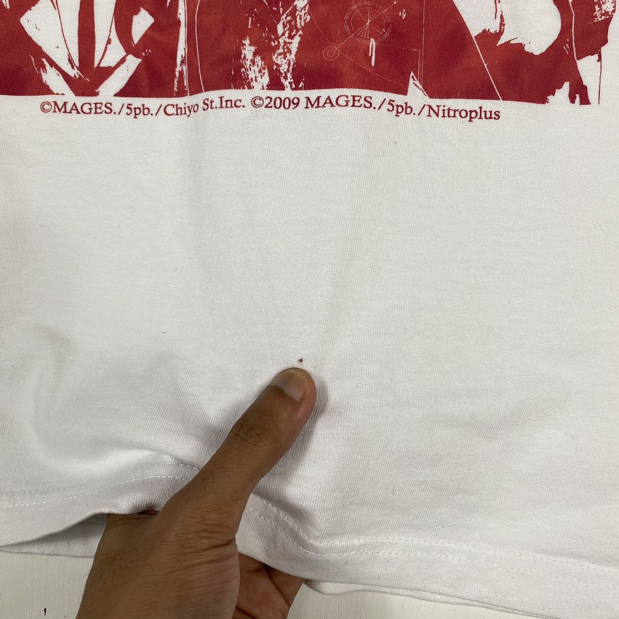 Anime × Japanese Brand STEINS GATE ANIME TEE Size US M / EU 48-50 / 2 - 6 Thumbnail