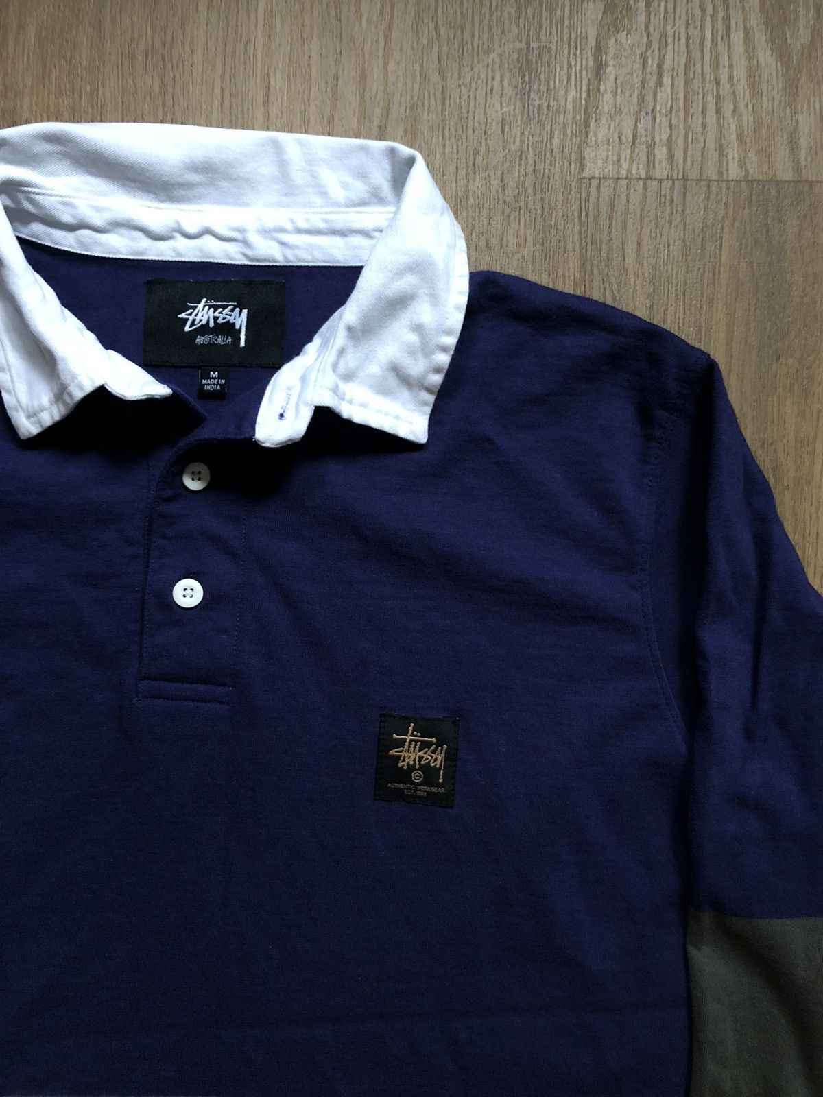 Stussy Stussy Rugby Polo Size US M / EU 48-50 / 2 - 2 Thumbnail