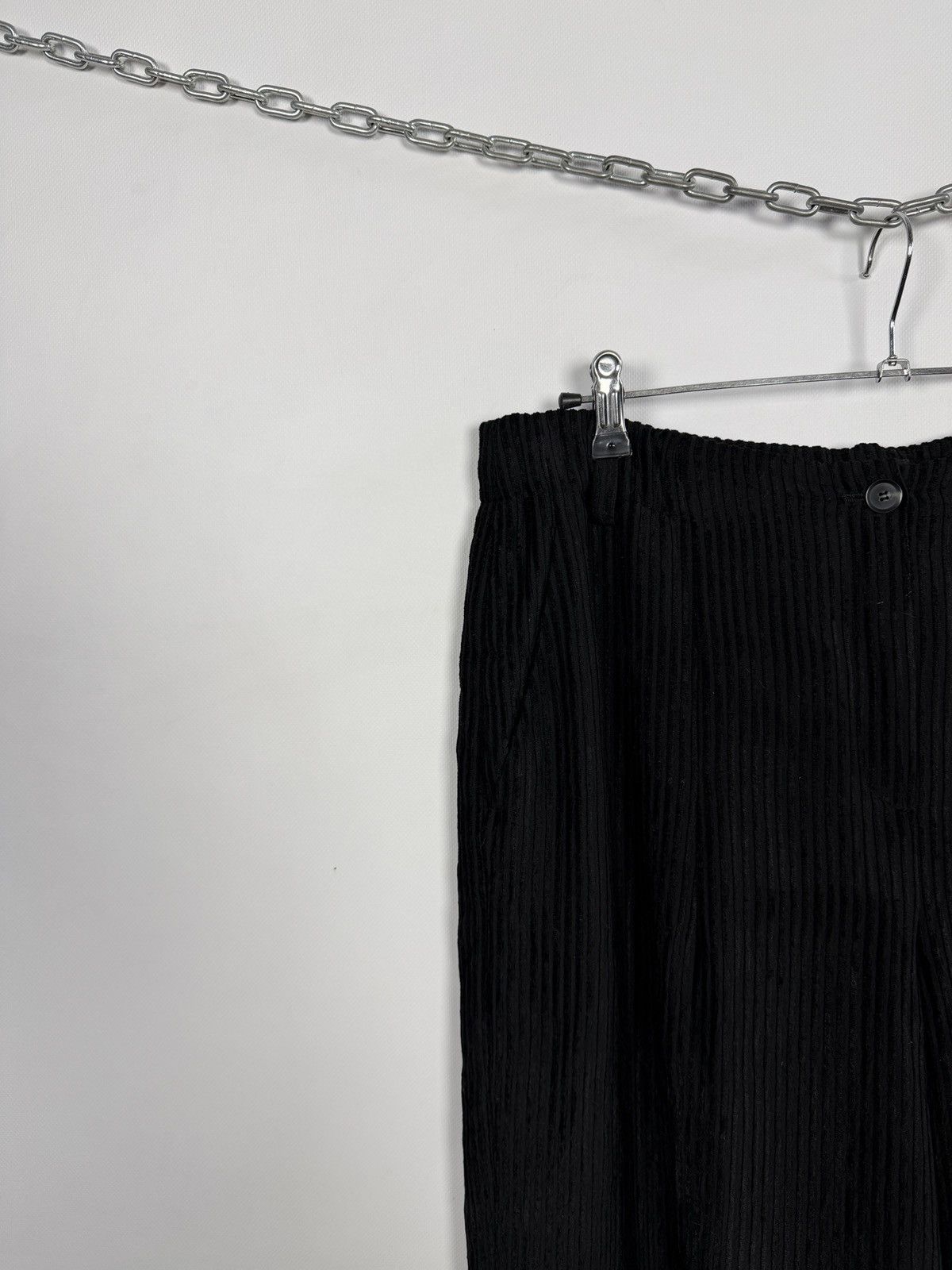 Annette Gortz Annette Gortz Viscose Crinkled Velvet Effect Pants Wide Leg Size 30" / US 8 / IT 44 - 3 Thumbnail