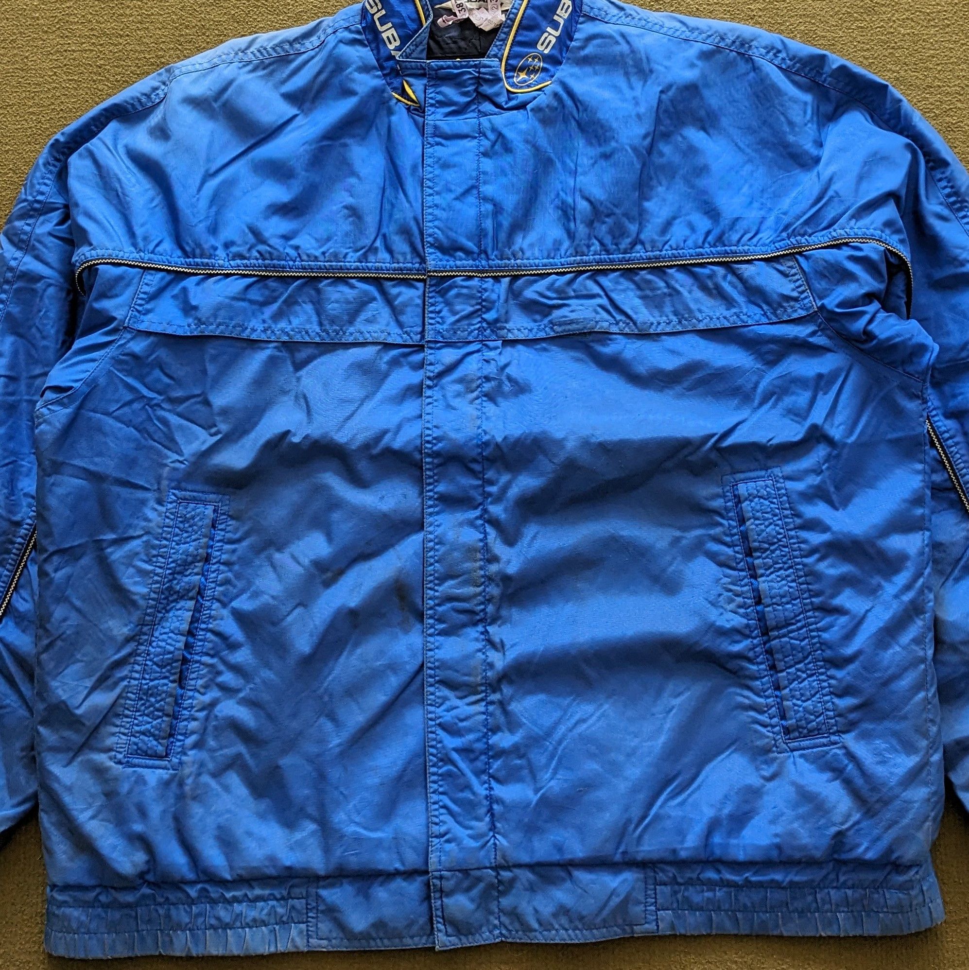 Vintage Vintage SUBARU Racing Bomber Custom Jacket Size US XL / EU 56 / 4 - 6 Thumbnail