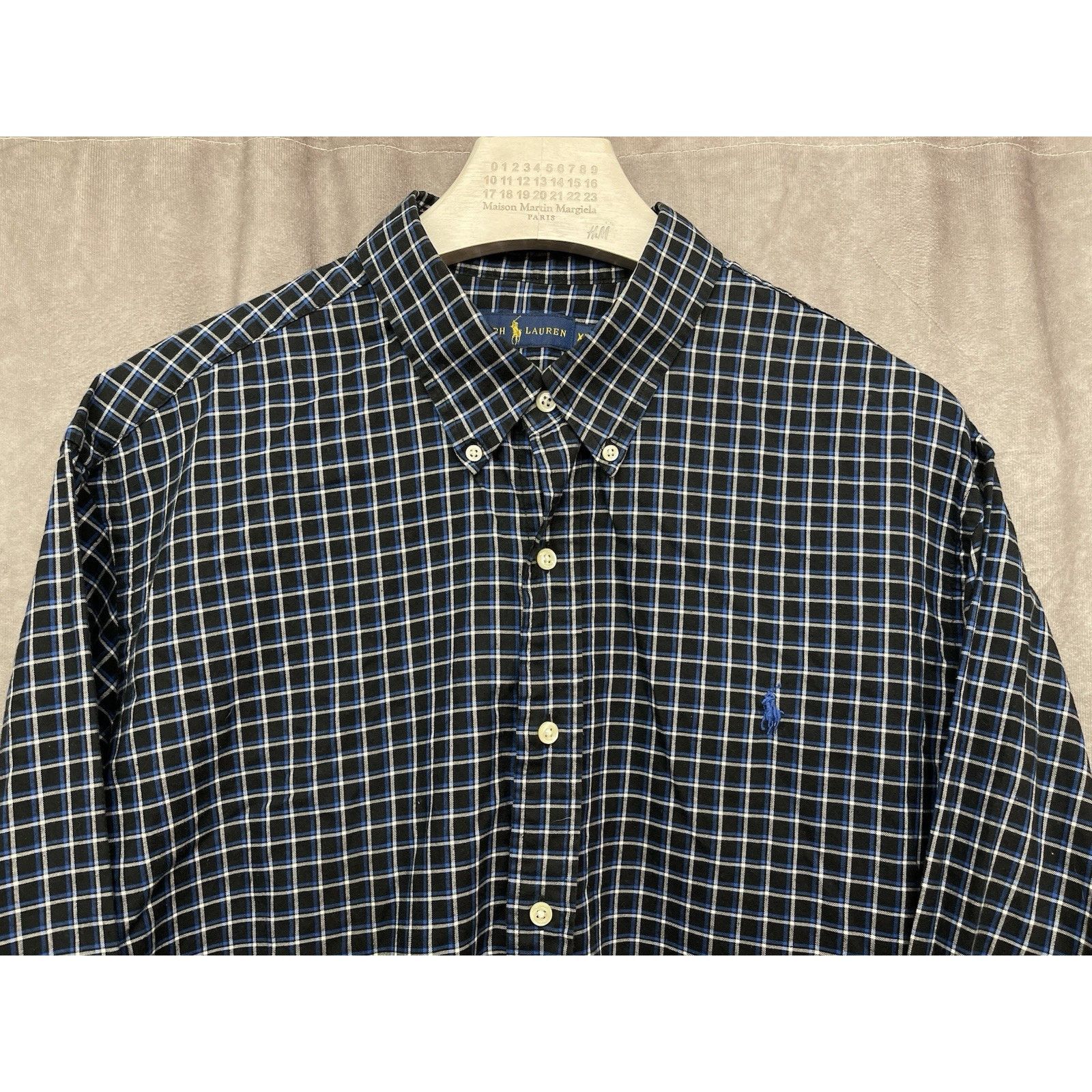 Lauren Ralph Lauren RALPH LAUREN XXL Classic Fit Blue Plaid Button Up Shirt Size US XXL / EU 58 / 5 - 1 Thumbnail