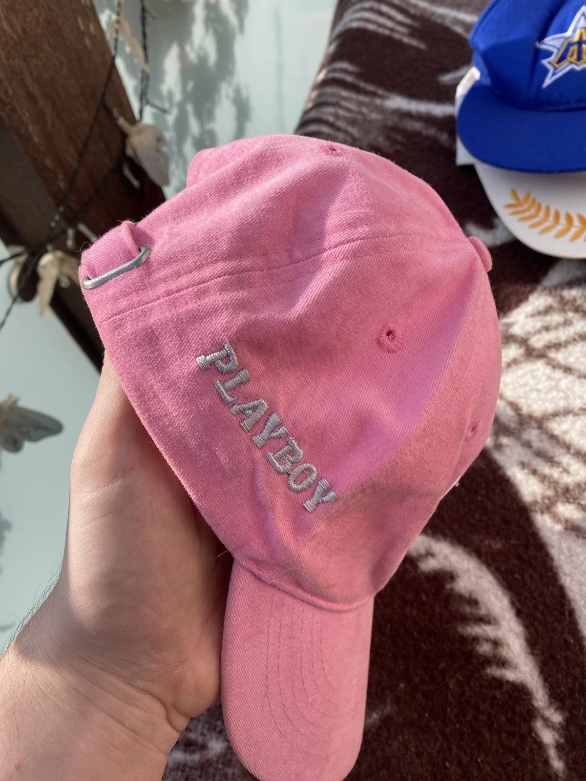 Playboy Playboy streetwear pink cap Size ONE SIZE - 3 Thumbnail