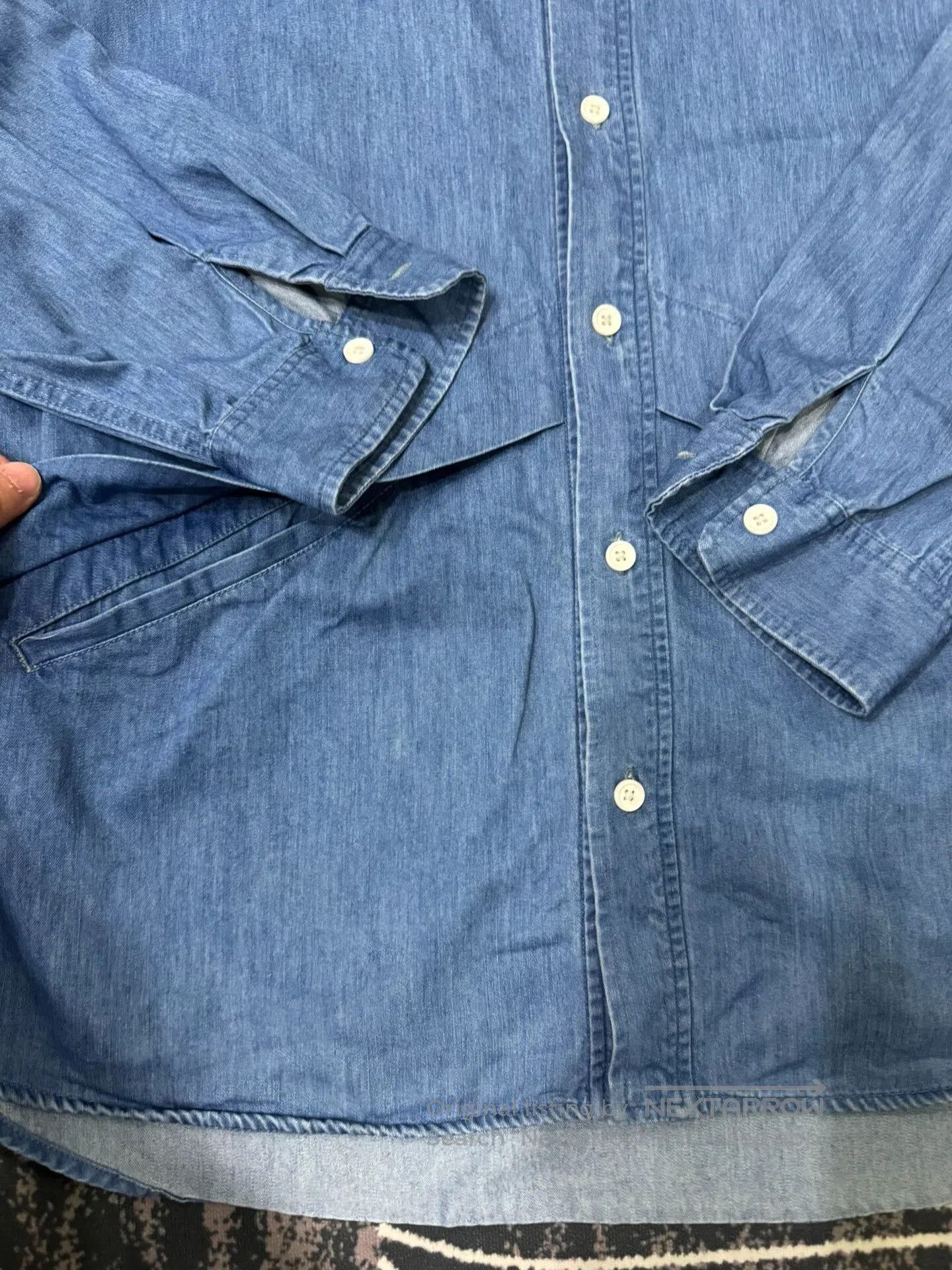 Wild Things WildThings Denim Shirt Jacket. Size US L / EU 52-54 / 3 - 4 Thumbnail
