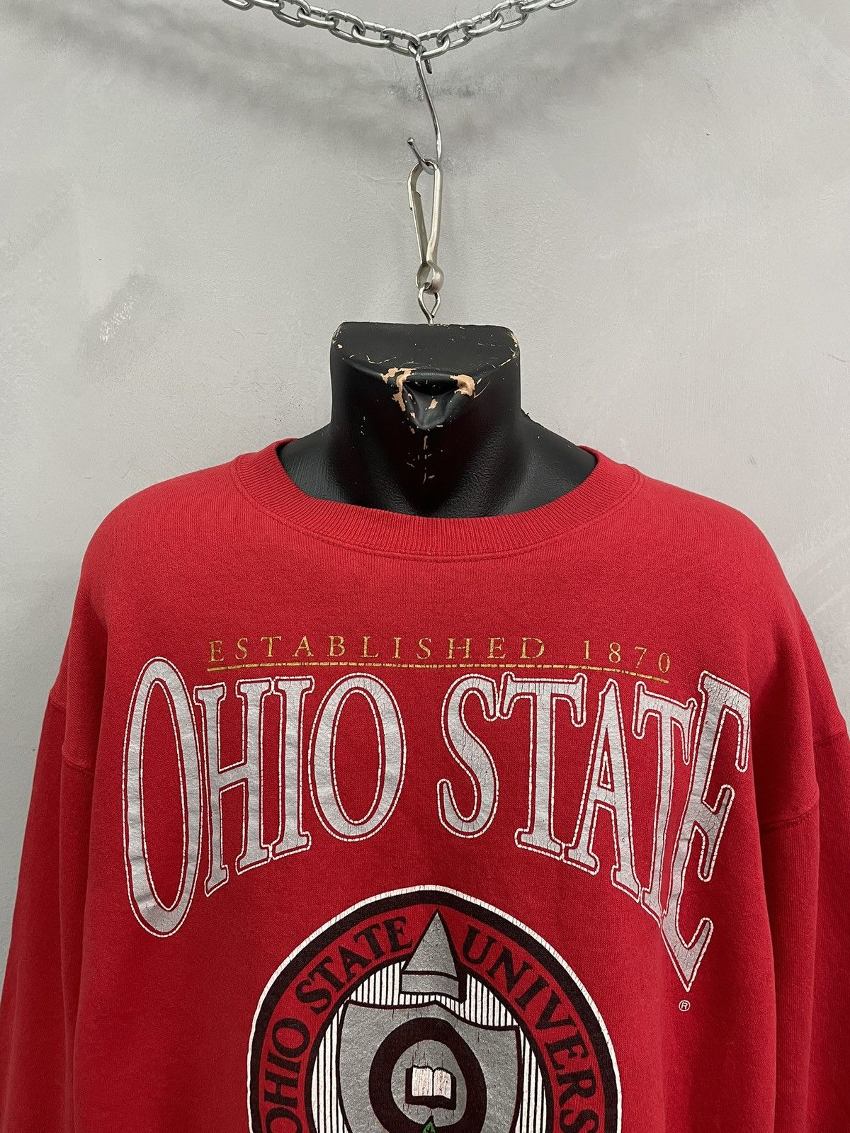 Lee Rare 90s Ohio State sweatshirt crewneck y2k Size US L / EU 52-54 / 3 - 2 Thumbnail