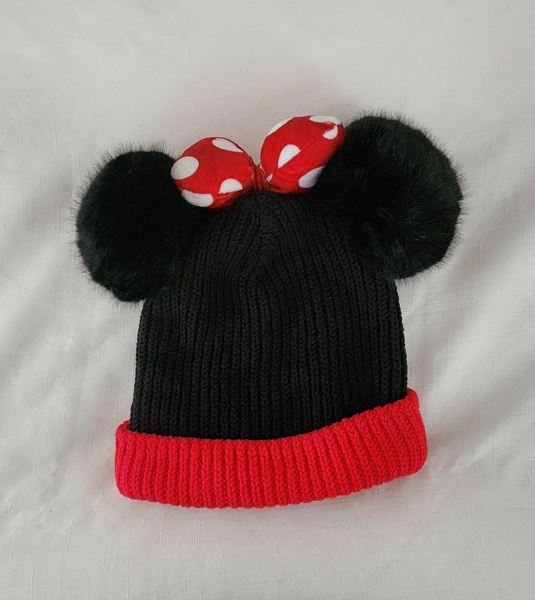 Disney Disney X Love Your Melon MINNIE MOUSE DOUBLE POM BEANIE Size ONE SIZE - 1 Thumbnail