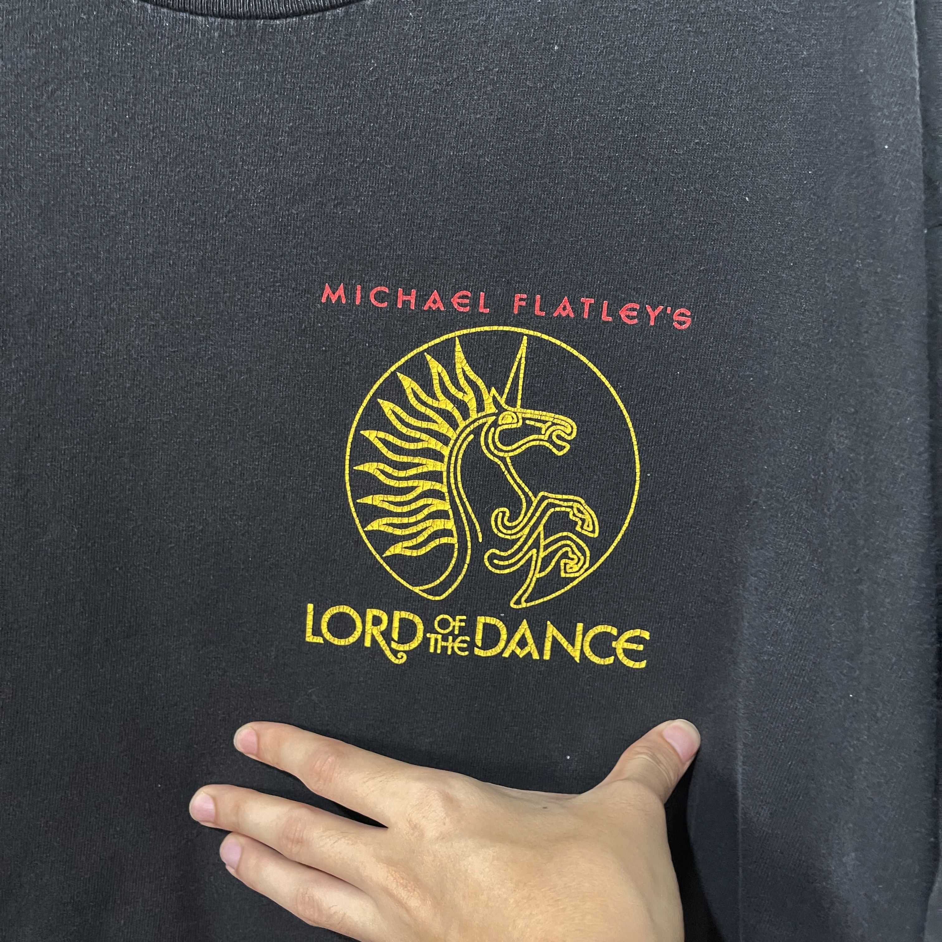 Vintage Vintage 90s Lord of the Dance T-Shirt Size US XXL / EU 58 / 5 - 3 Thumbnail