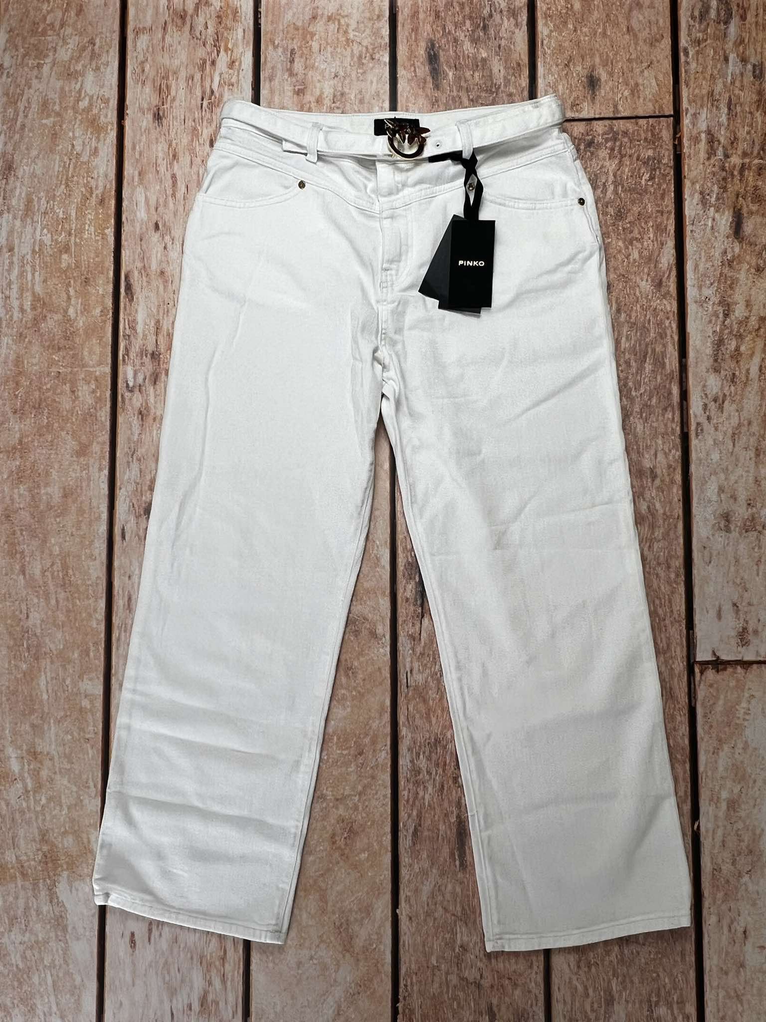 Pinko Pinko Sveva 4 jeans pants White size 32 Size 32" / US 10 / IT 46 - 1 Thumbnail