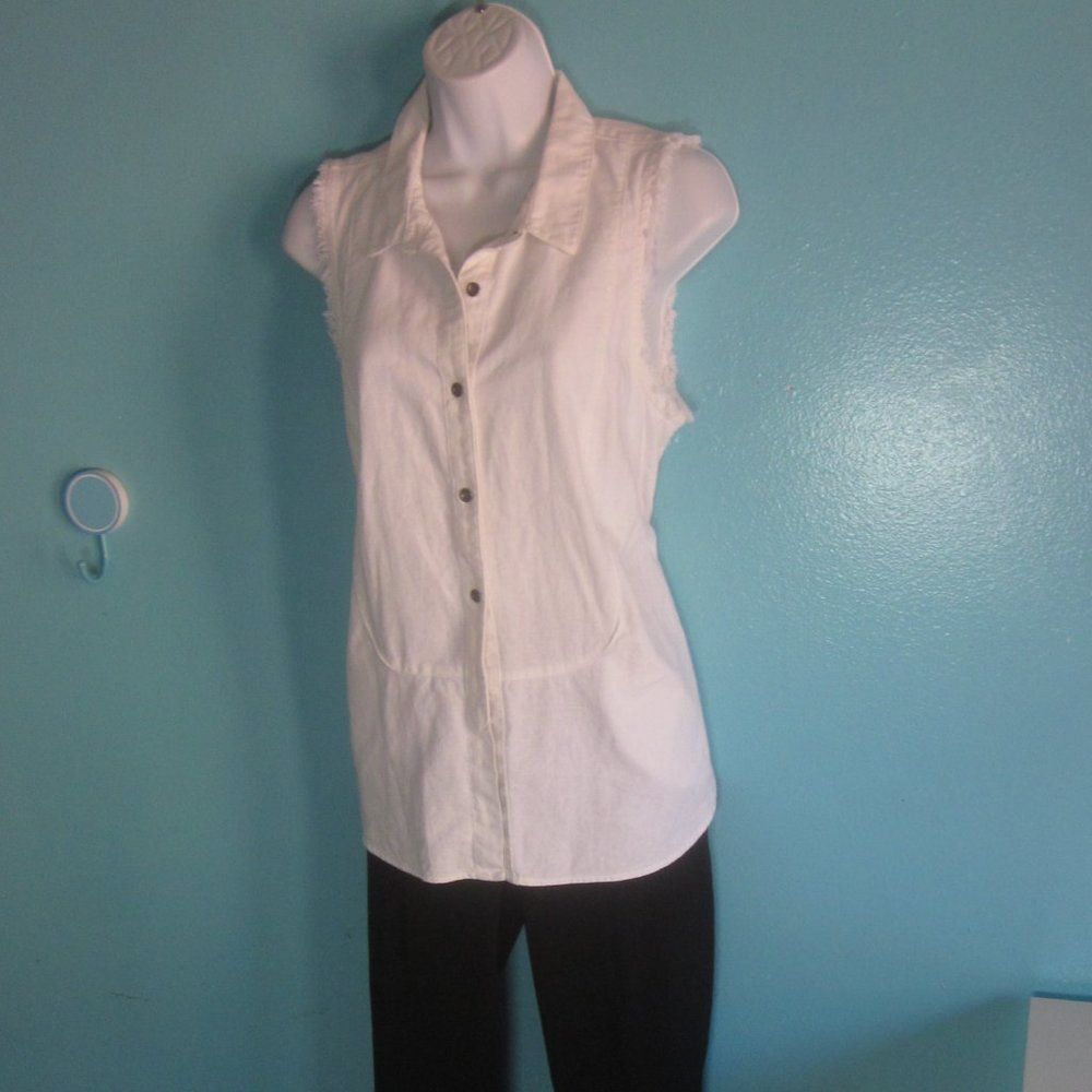Free People Free People Linen Tunic XS Size S / US 4 / IT 40 - 1 Thumbnail