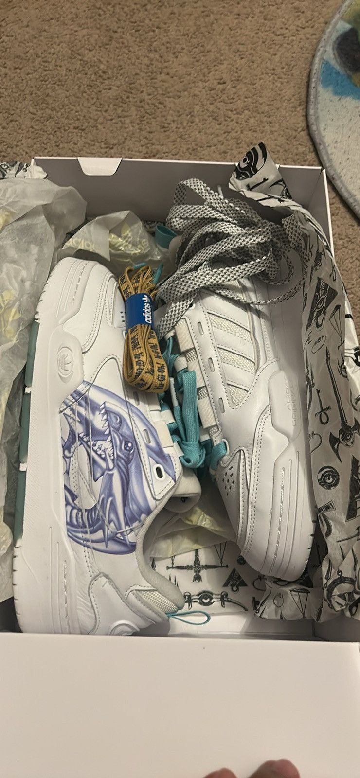 Adidas Adidas x yu gih oh blue eyes Size US 9 / EU 42 - 3 Thumbnail